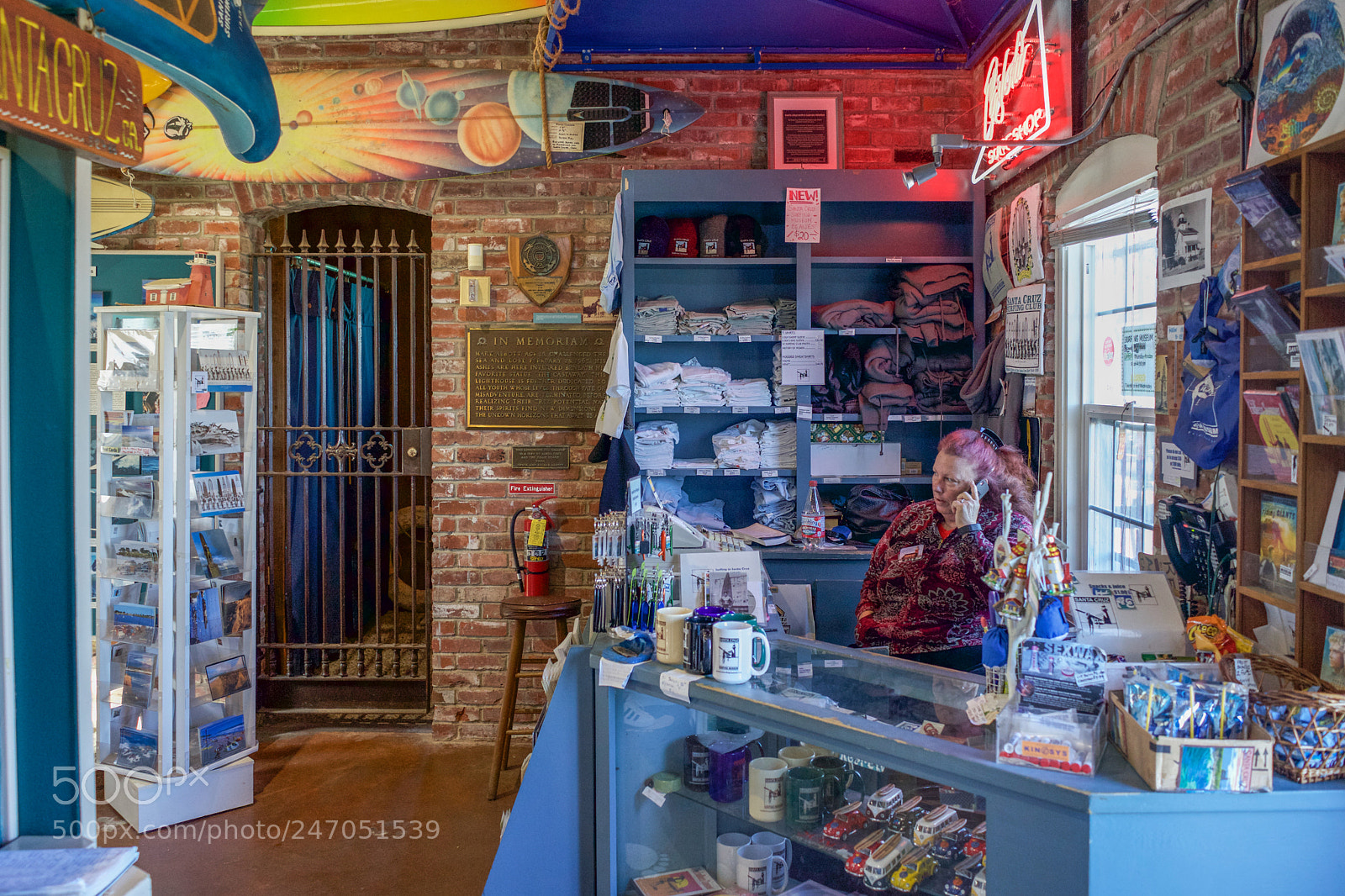 Sony a7 sample photo. Santa cruz surfing museum photography