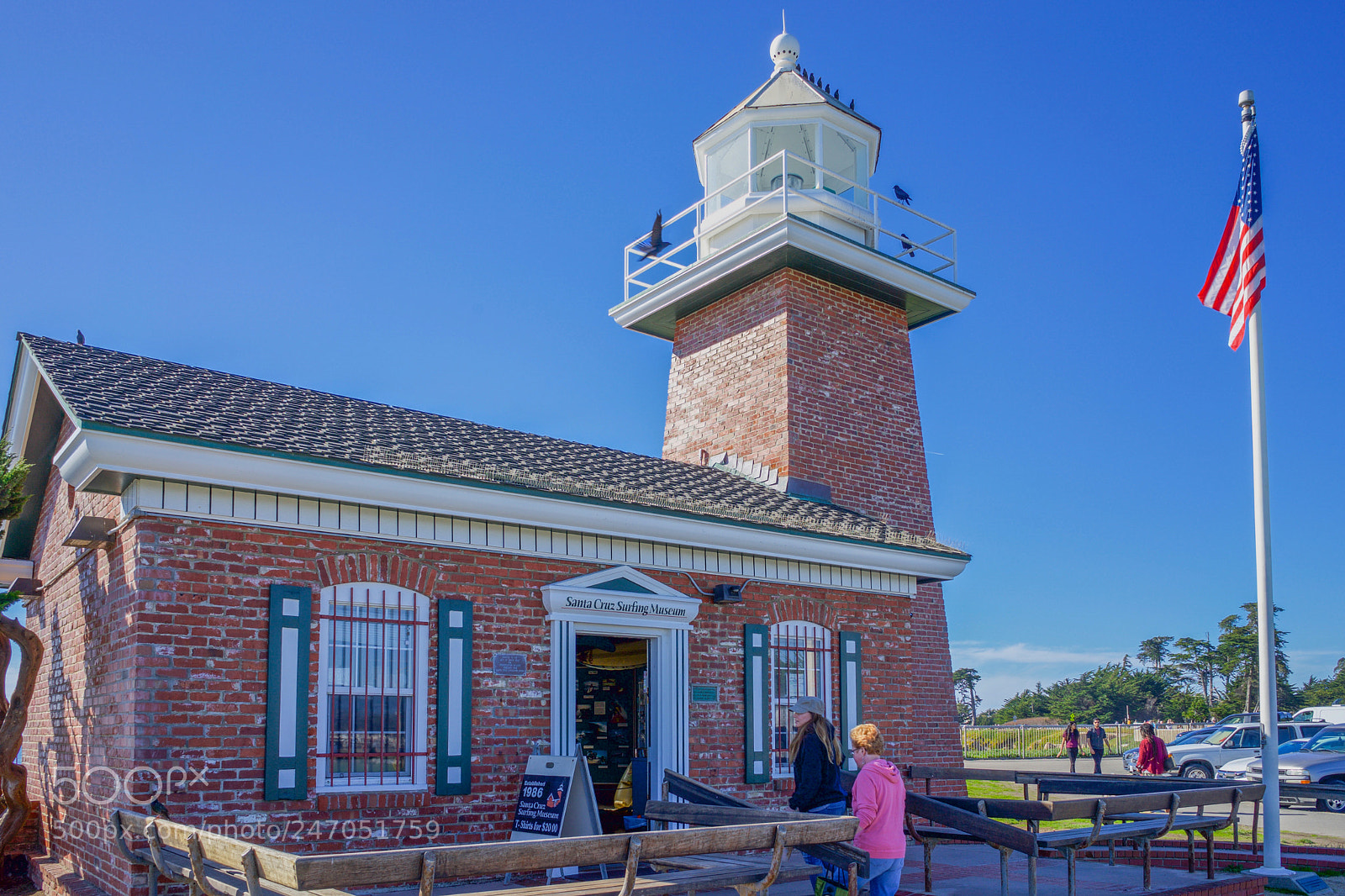 Sony a7 sample photo. Santa cruz surfing museum photography
