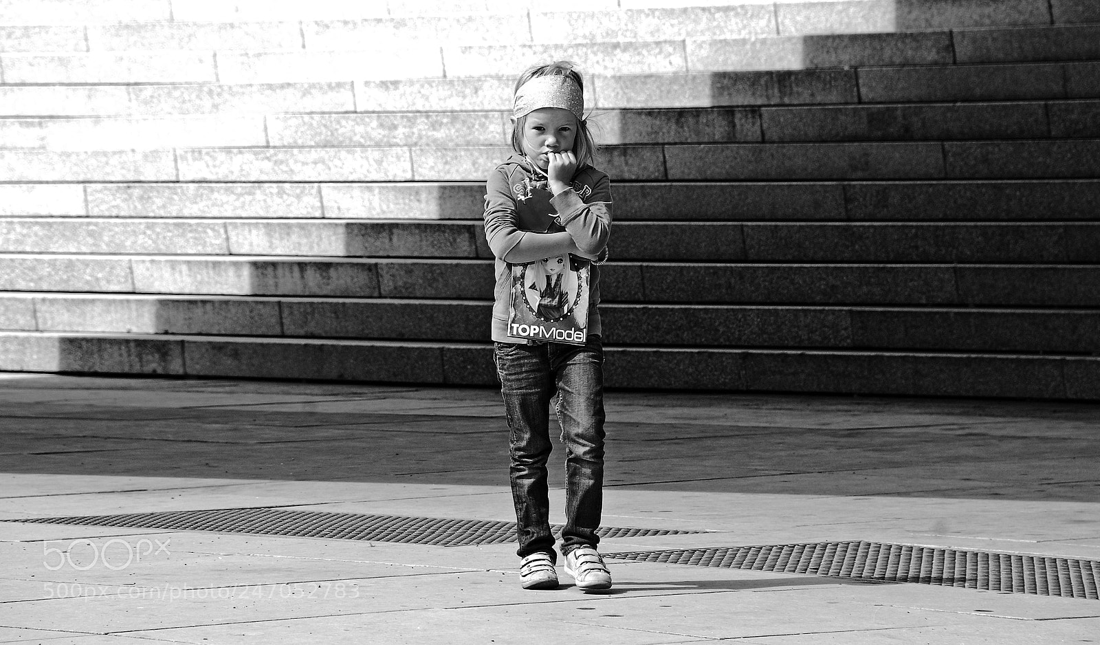 Nikon D80 sample photo. Bw top model photography