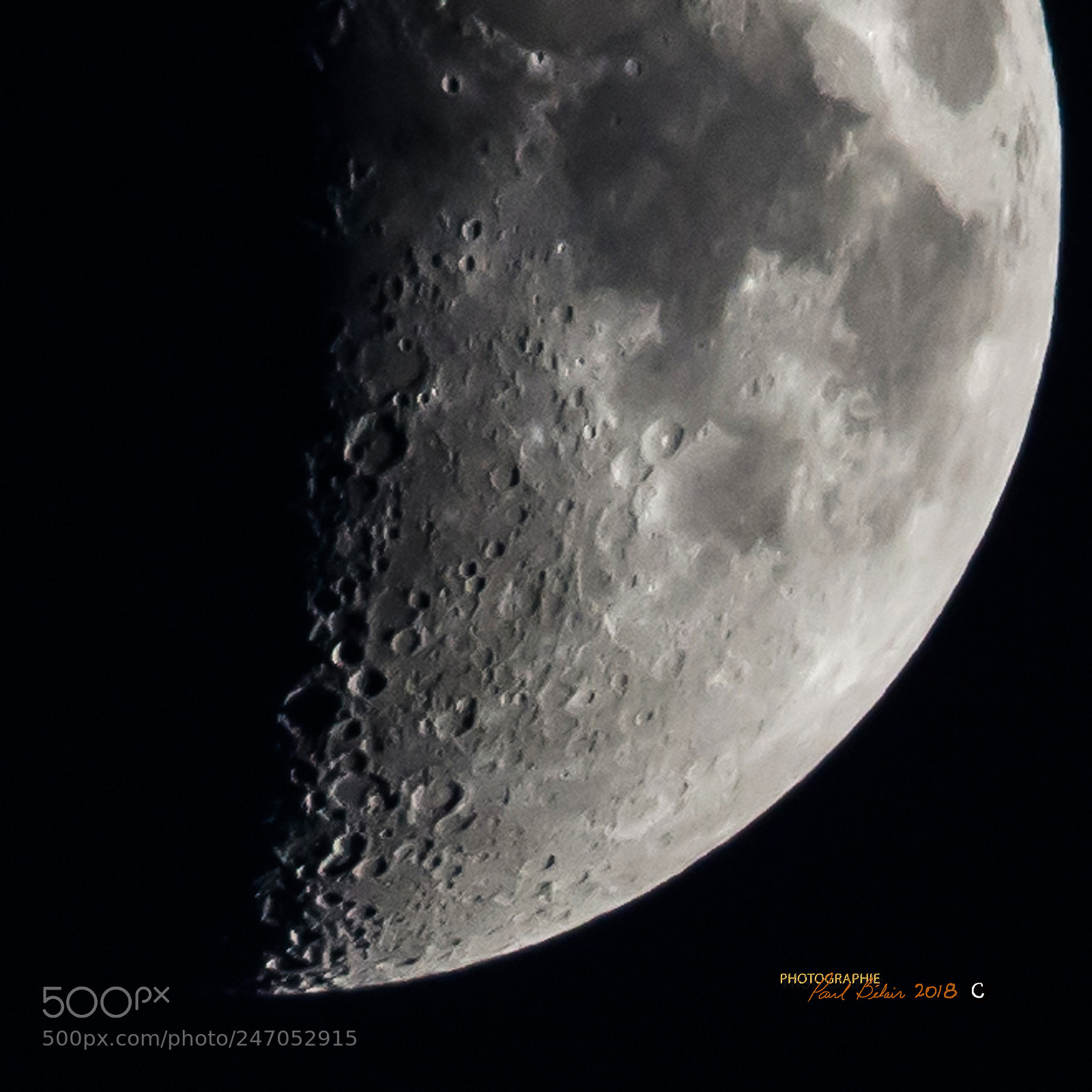 Nikon D7100 sample photo. Partie de la lune. photography