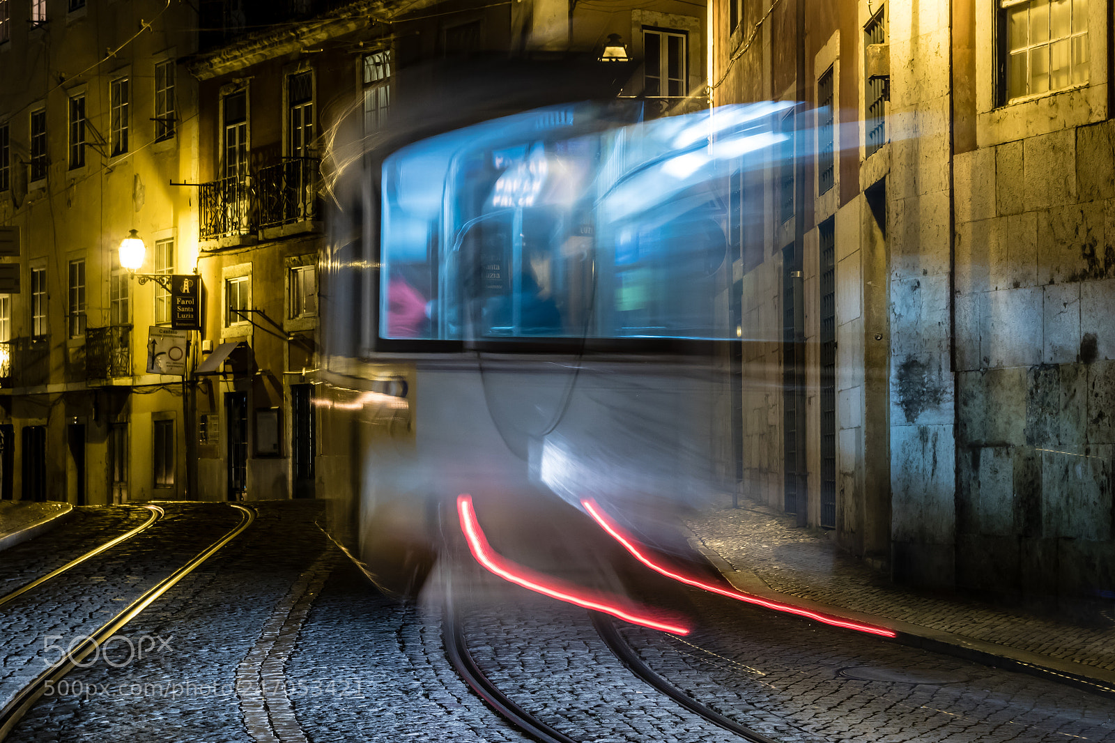 Canon EOS 760D (EOS Rebel T6s / EOS 8000D) sample photo. Ghost tram photography