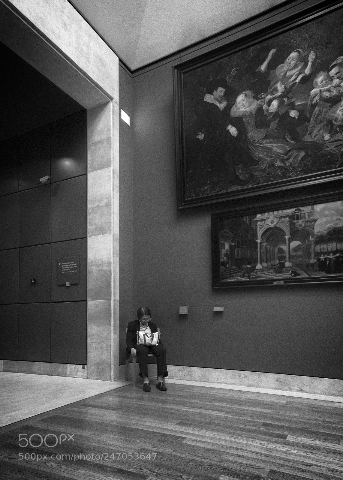 Nikon D800 sample photo. Sleeping at musee du photography