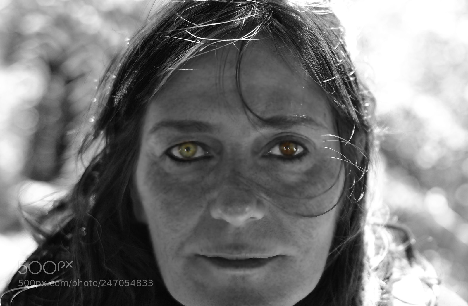 Nikon D3100 sample photo. Eyes photography