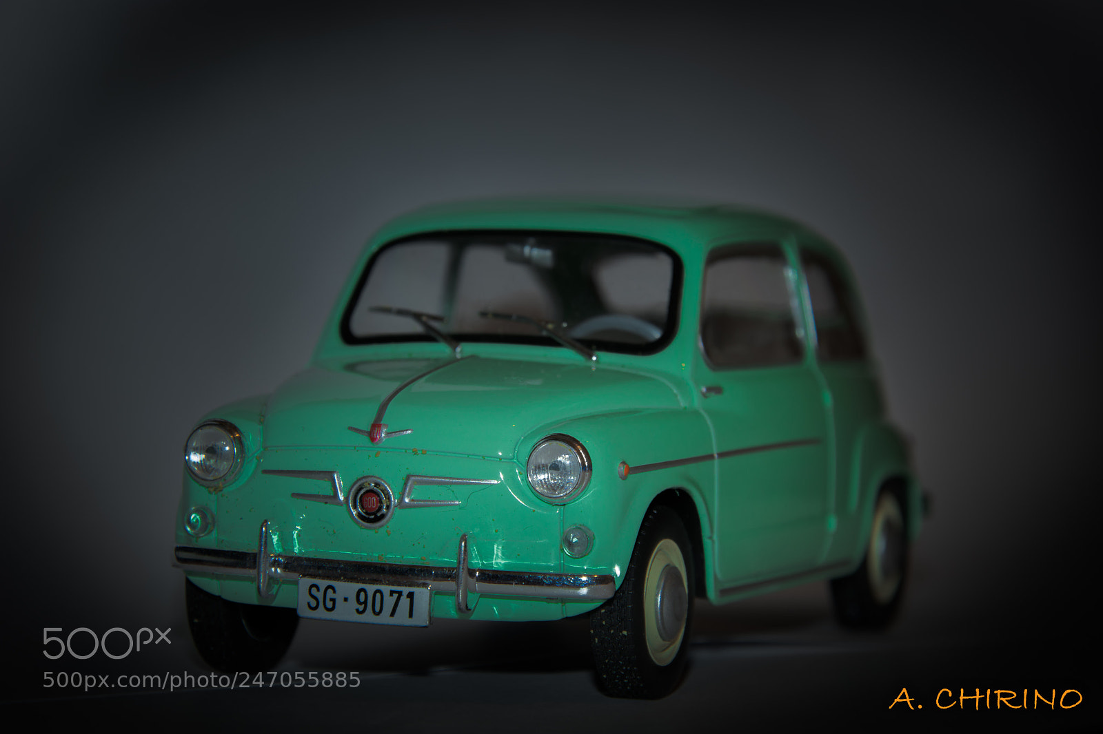 Nikon D3400 sample photo. Fiat 500 photography