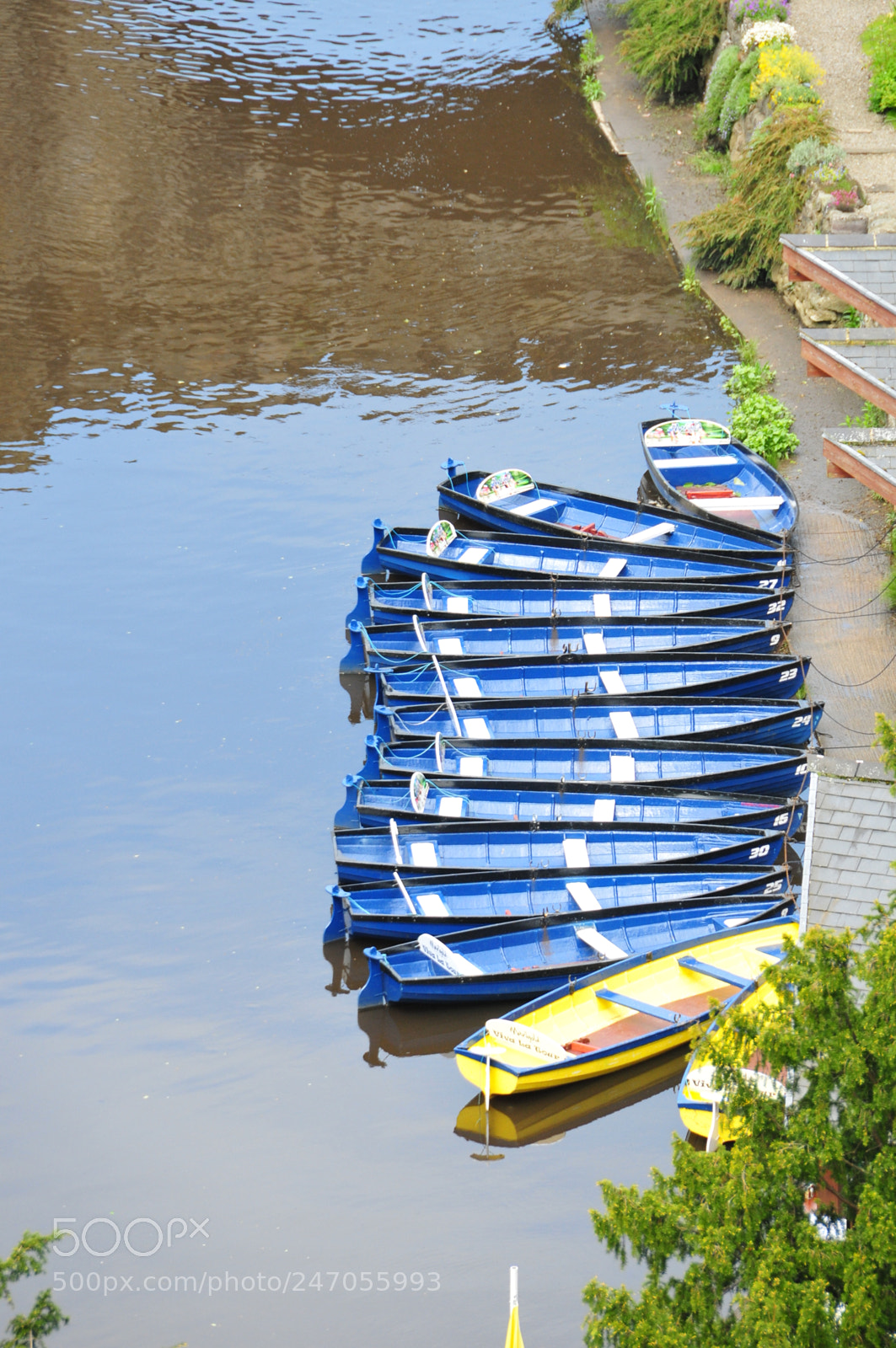 Nikon D300 sample photo. Knaresborough uk rental boats photography