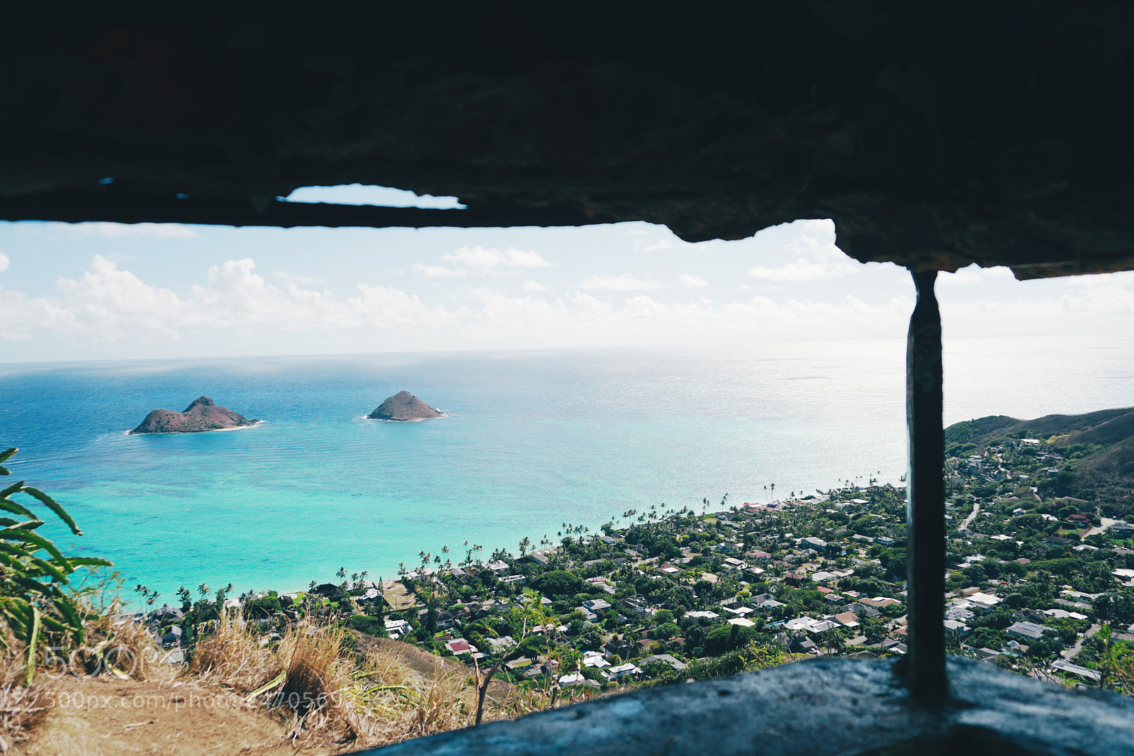 Sony a6300 sample photo. Lanikai pillbox photography
