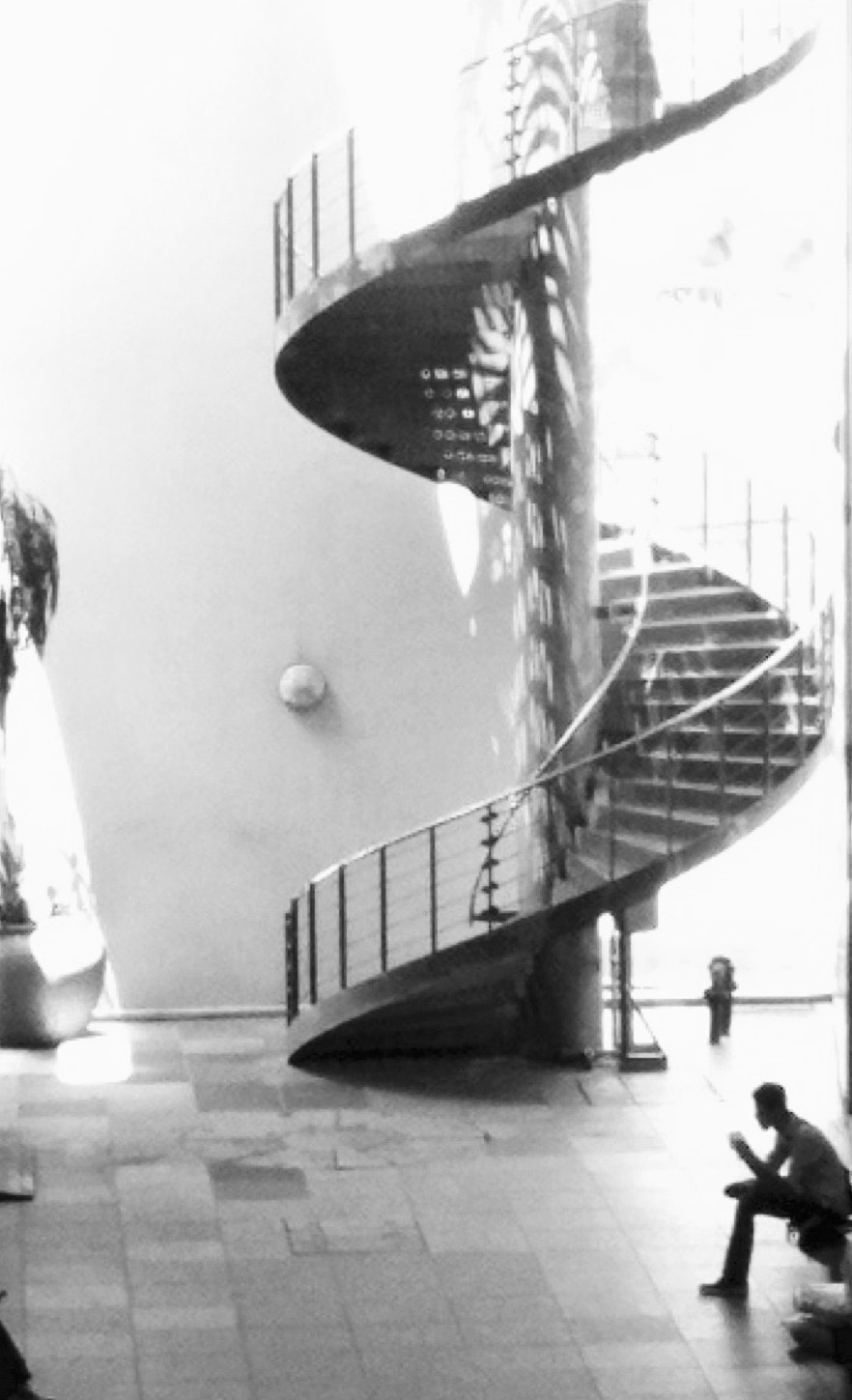 Apple iPhone 3GS sample photo. Spiral staircase, novena singapore photography