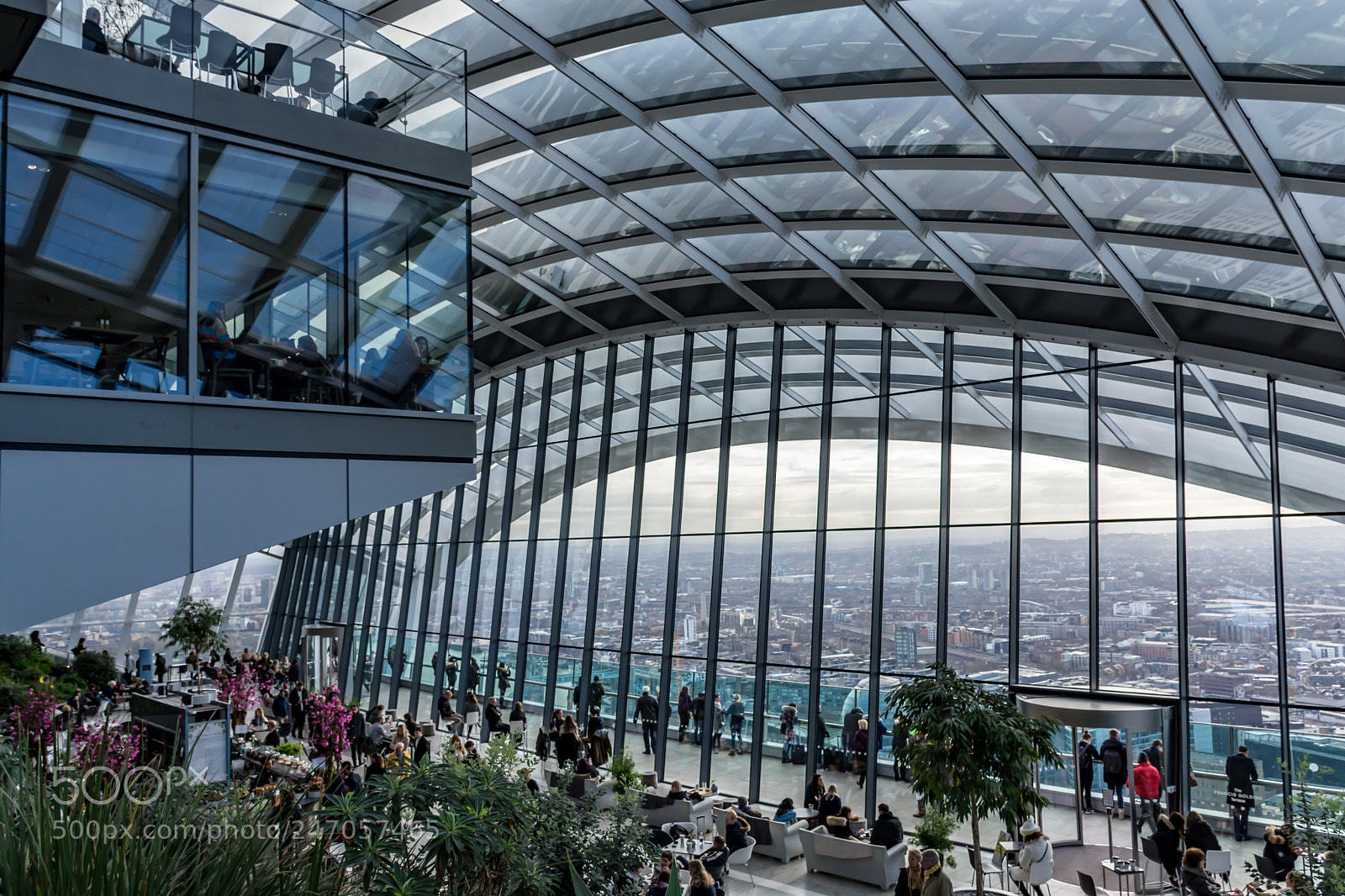 Nikon D5200 sample photo. Sky garden photography