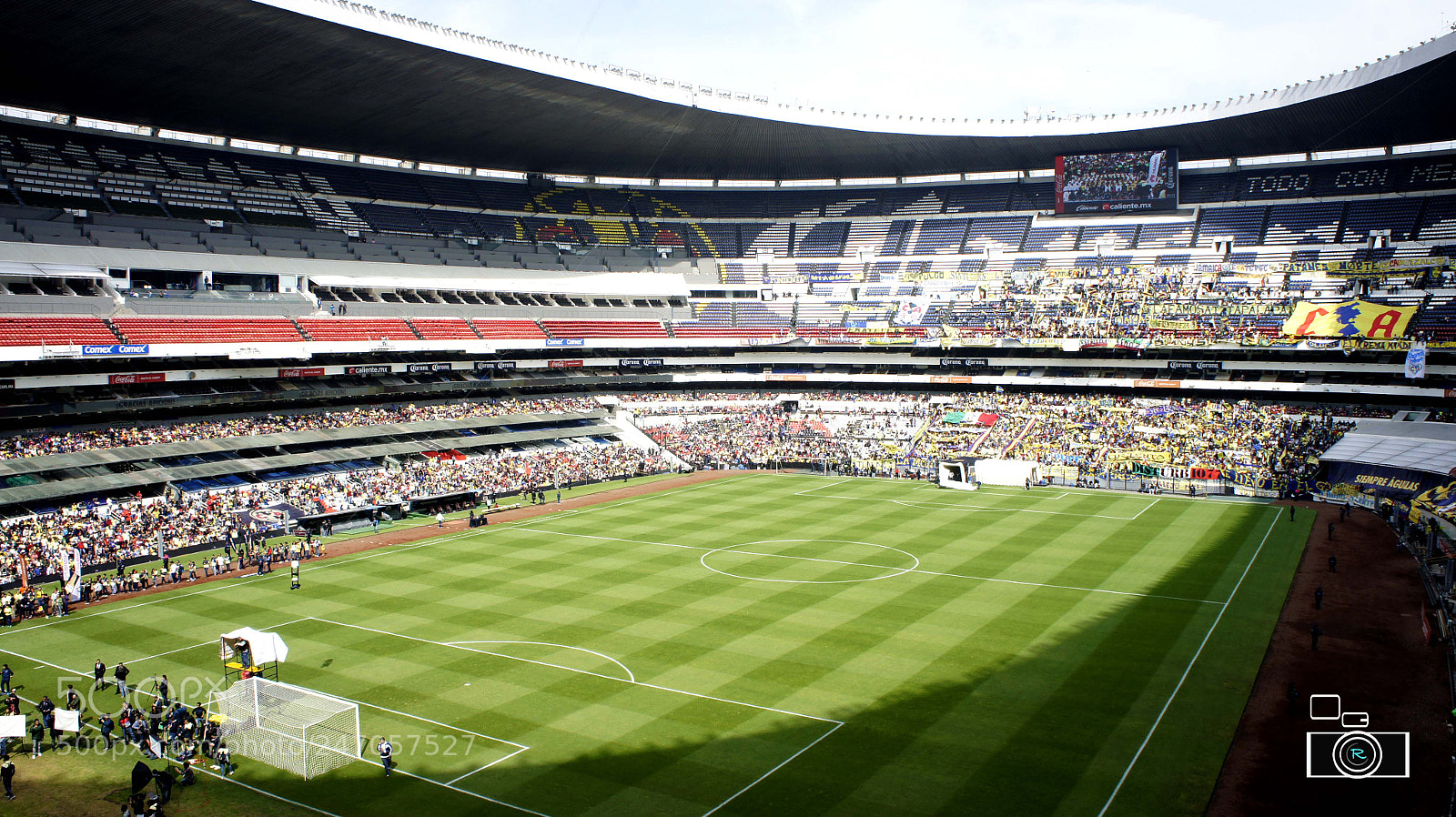 Sony Alpha NEX-5 sample photo. Estadio azteca photography