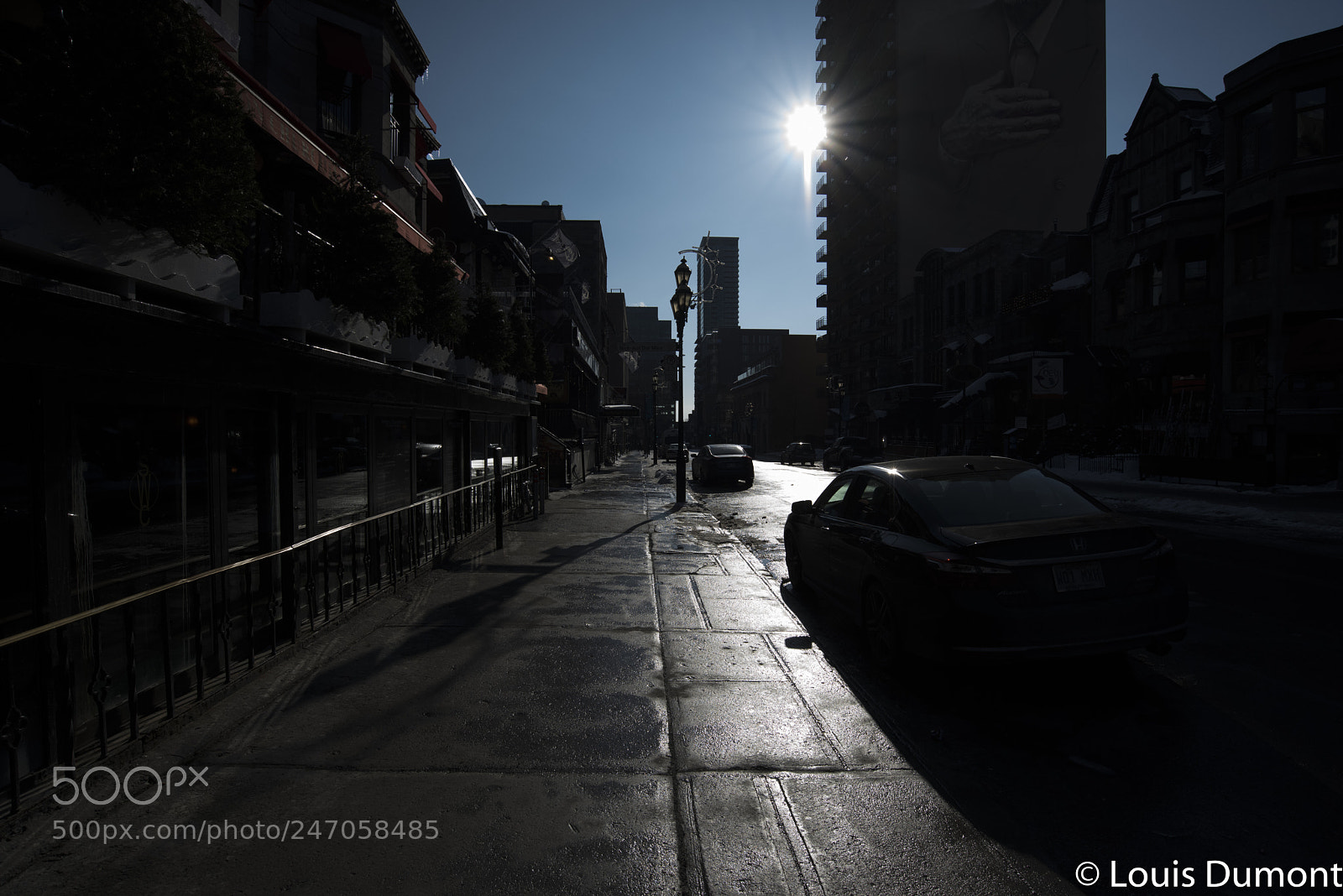 Nikon D810 sample photo. Rue crescent un dimanche photography