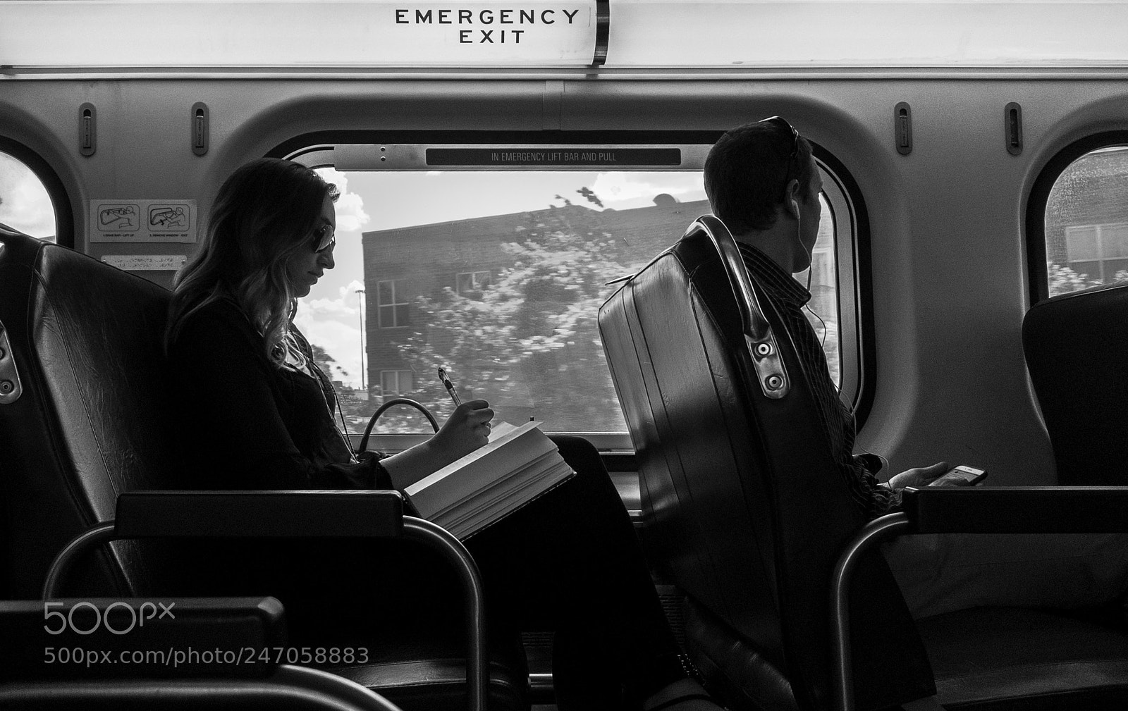 Samsung Galaxy S7 Edge sample photo. Metra passengers photography
