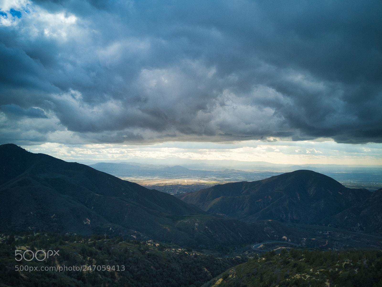 DJI FC220 sample photo. San bernardino national forest photography