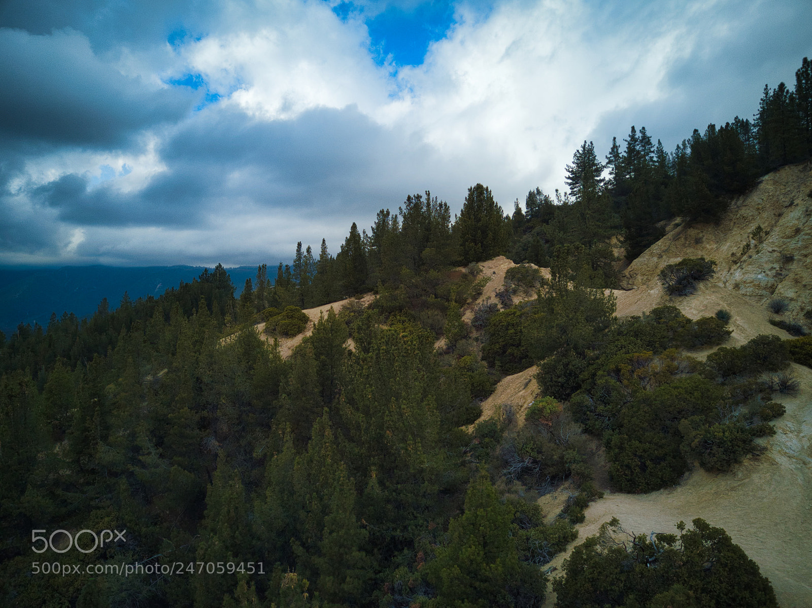 DJI FC220 sample photo. San bernardino national forest photography