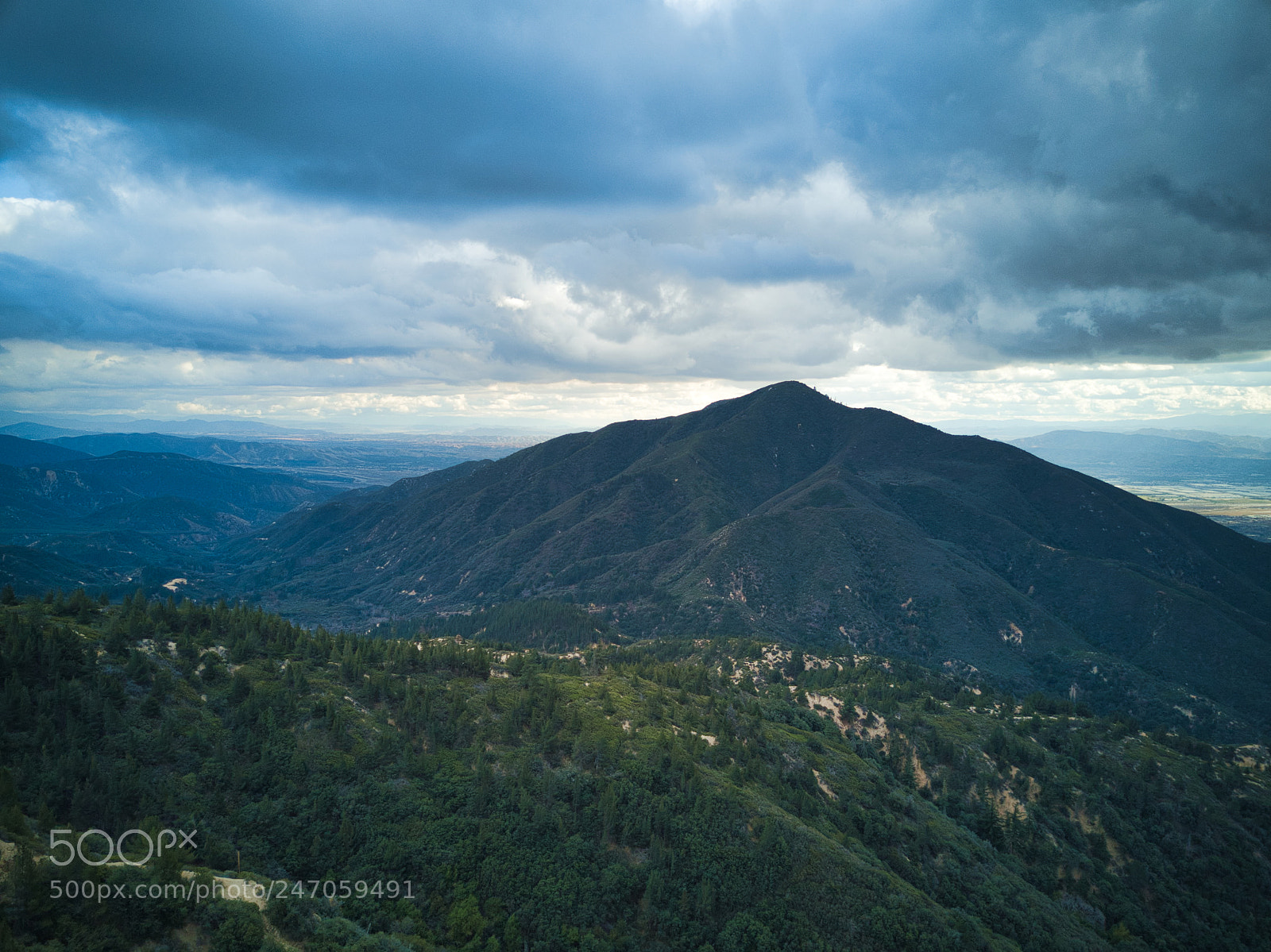 DJI FC220 sample photo. San bernardino national forest photography