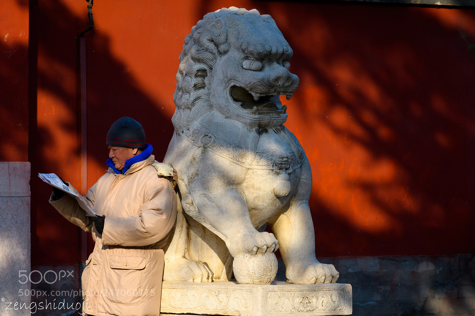 Nikon D500 sample photo. 看报纸的老人 photography
