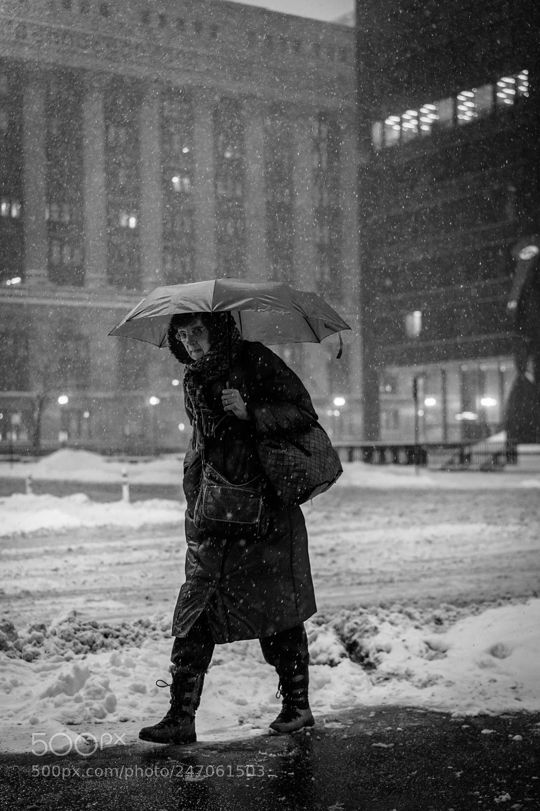 Sony a7 II sample photo. Rain > snow photography
