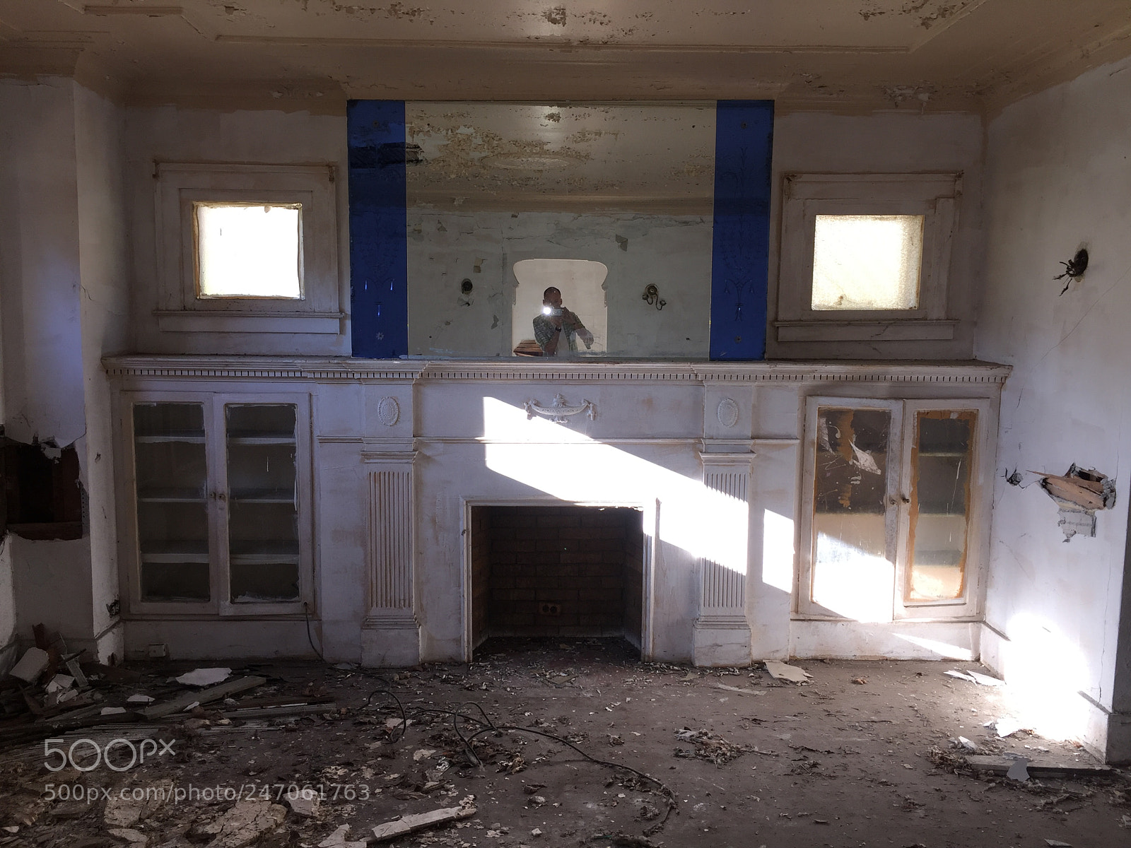 Apple iPhone 6 sample photo. House scheduled for demolition photography