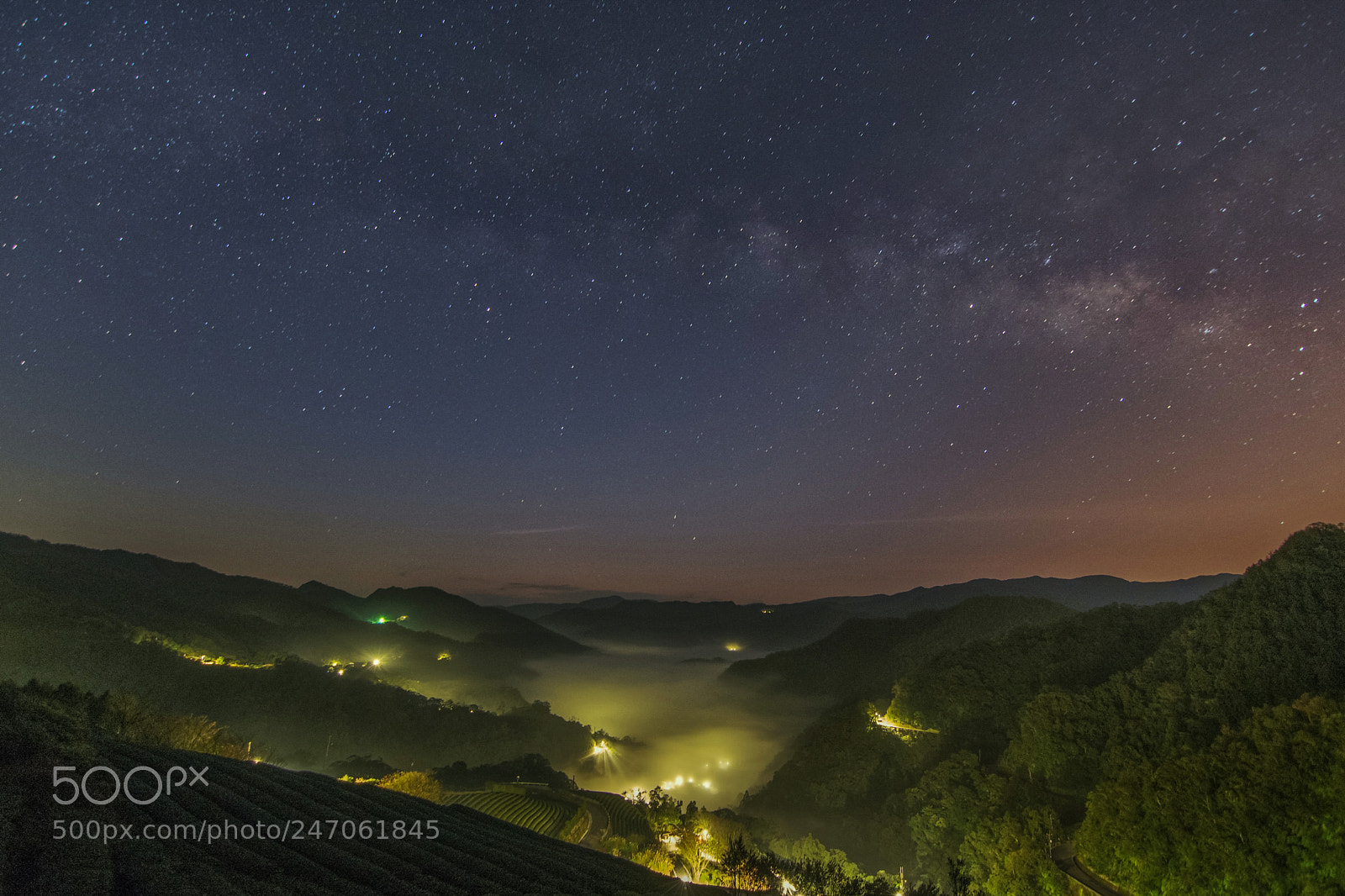 Nikon D7200 sample photo. Milky way(南山寺銀河） photography