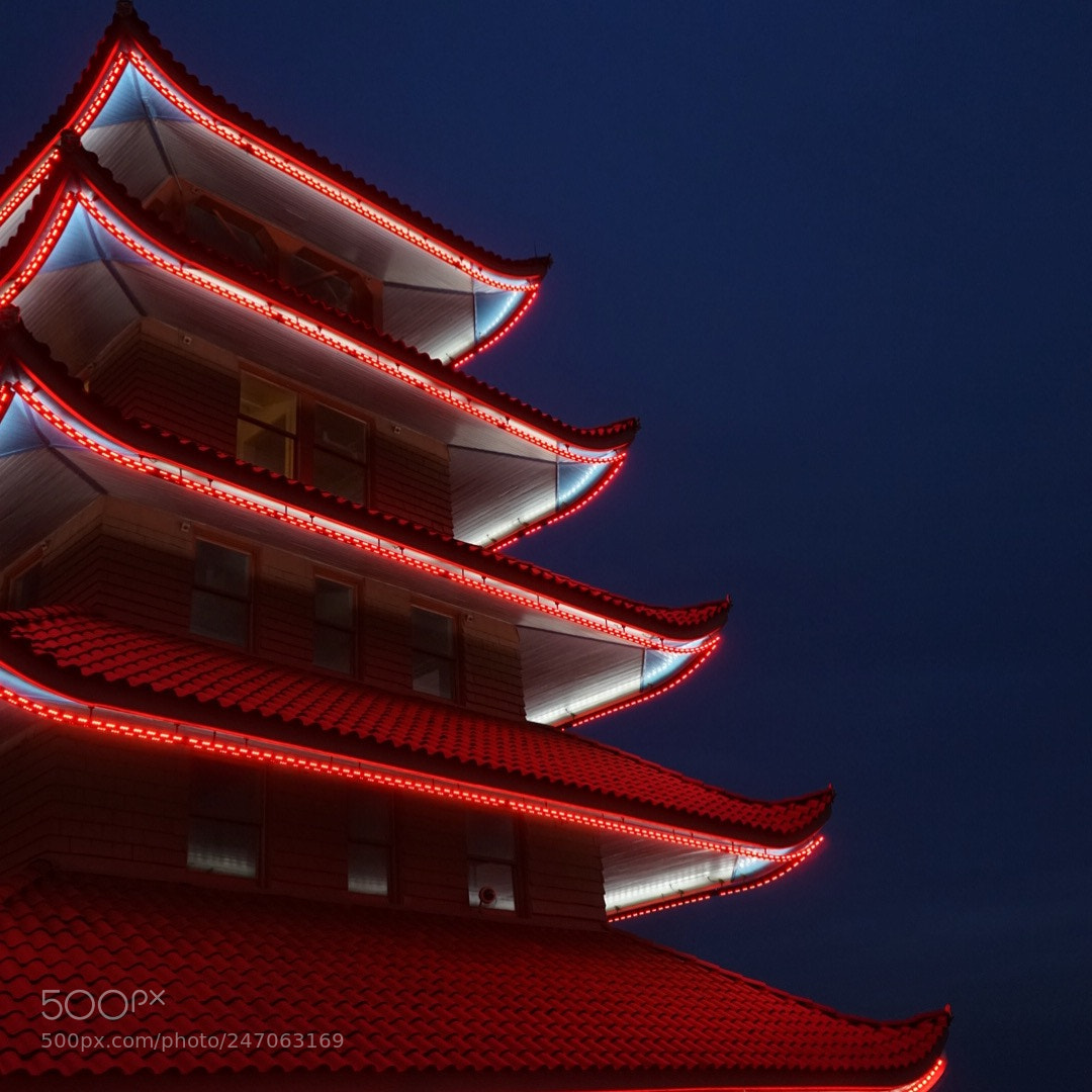 Sony a7 sample photo. The pagoda in reading photography
