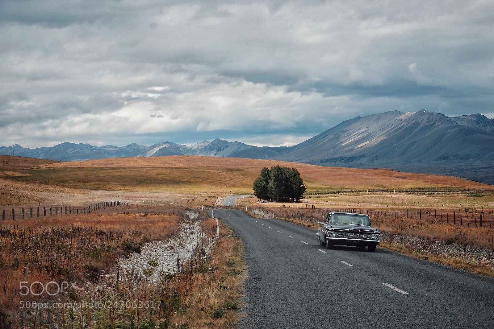 Fujifilm X-T1 sample photo. The road of tekapo. photography