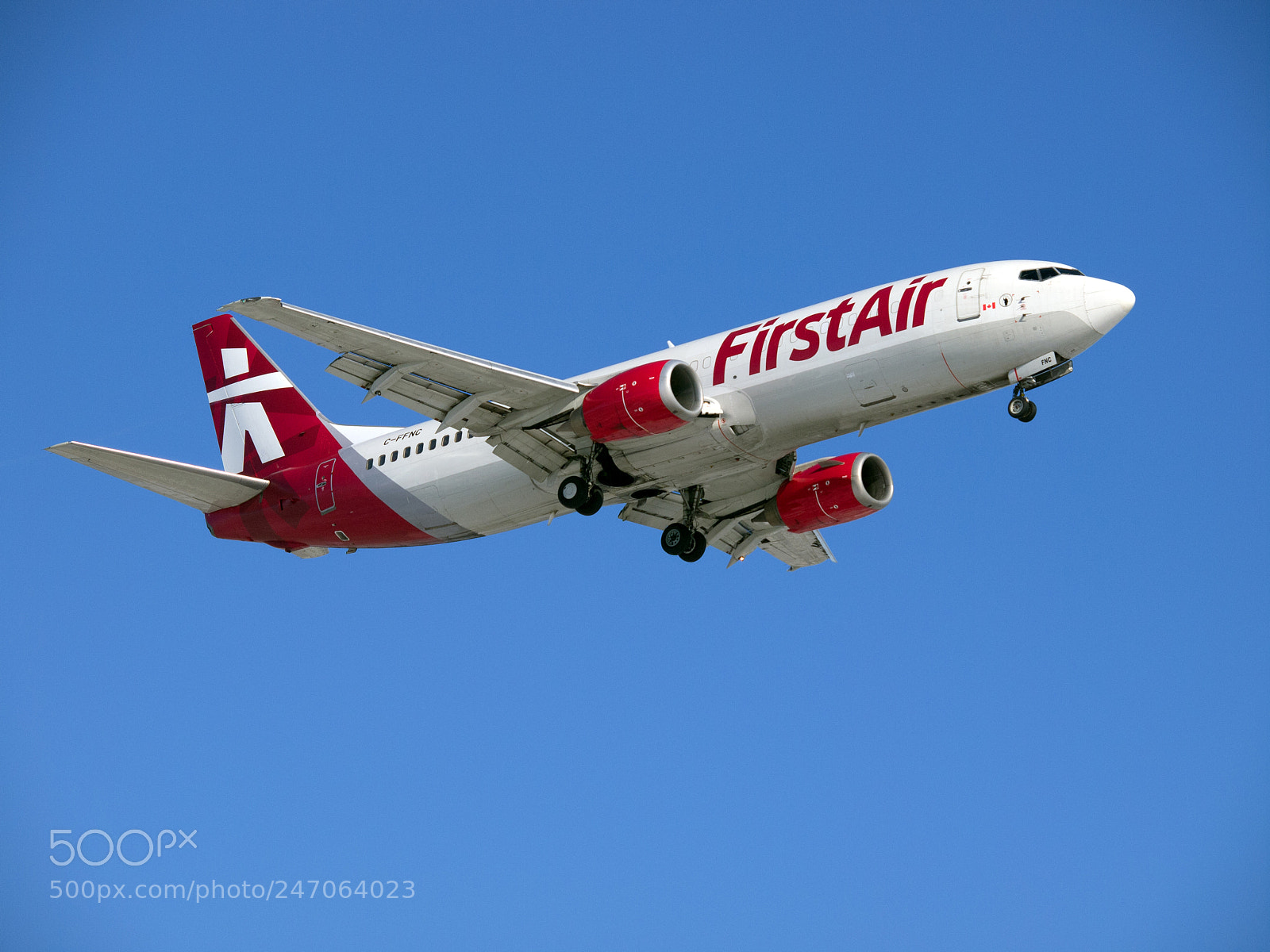 Olympus E-5 sample photo. First air b-737-400 combi photography