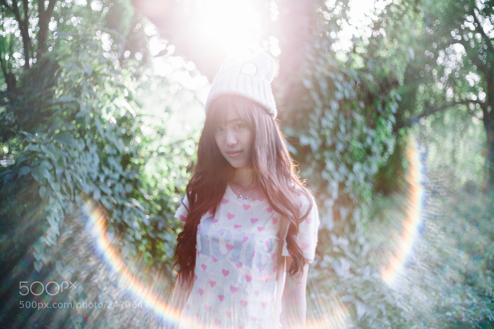 Canon EOS 5D sample photo. The beauty girl and photography