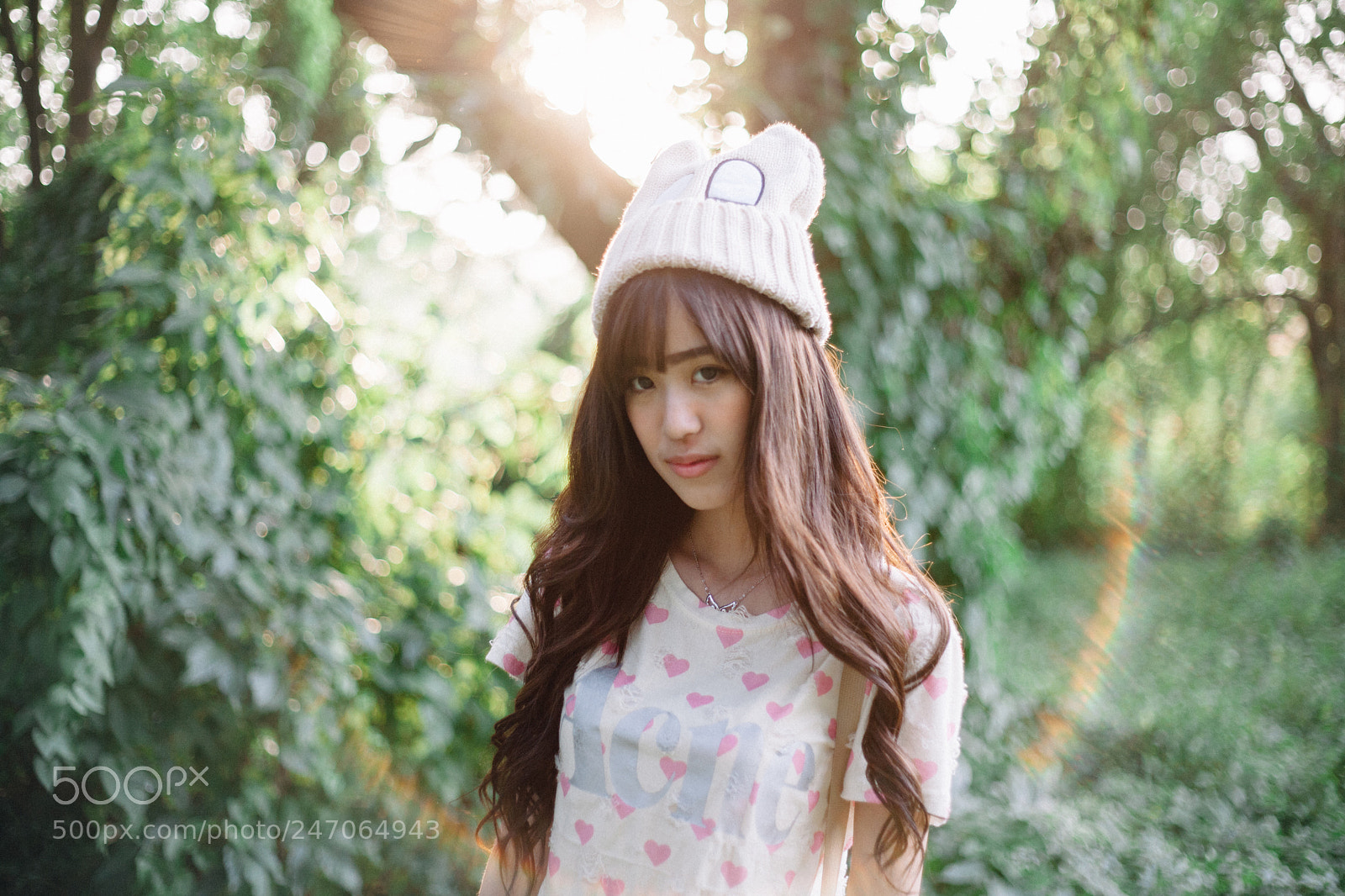 Canon EOS 5D sample photo. The beauty girl and photography