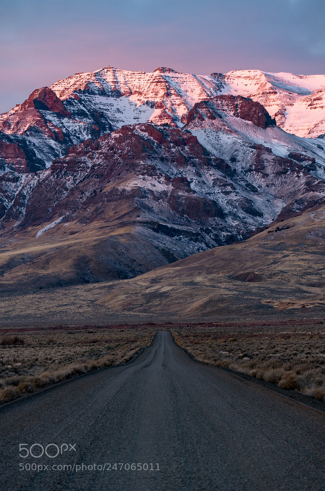Nikon D810 sample photo. Steens mountain sunrise photography