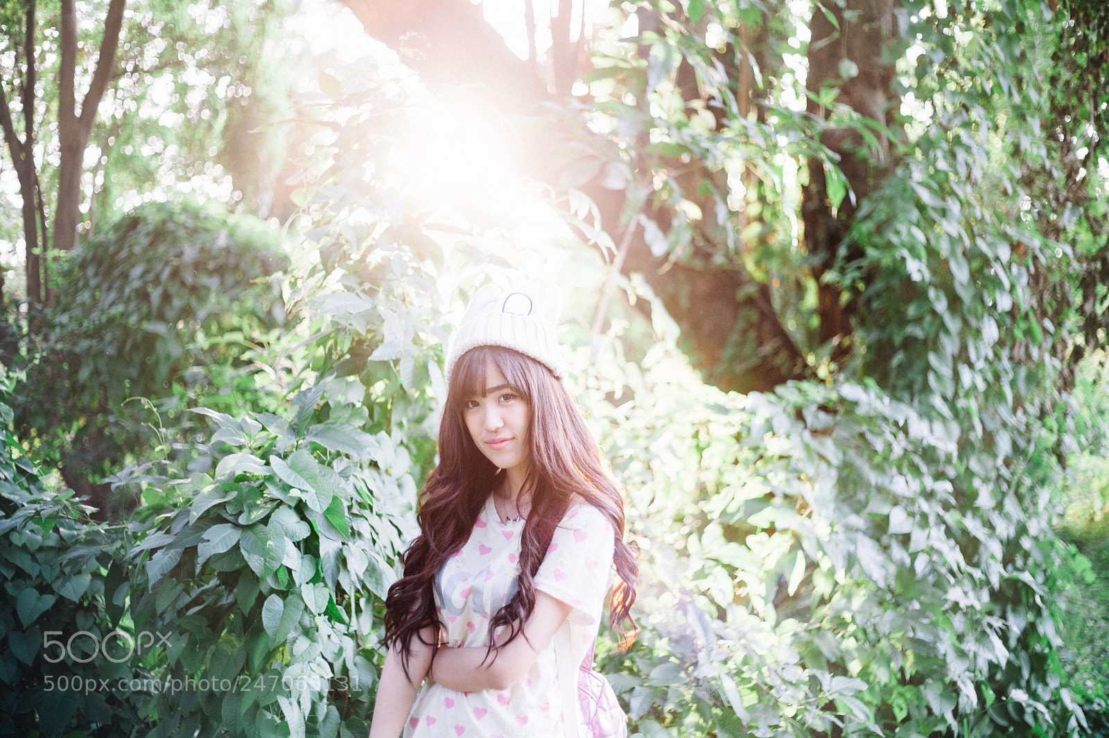 Canon EOS 5D sample photo. The beauty girl and photography