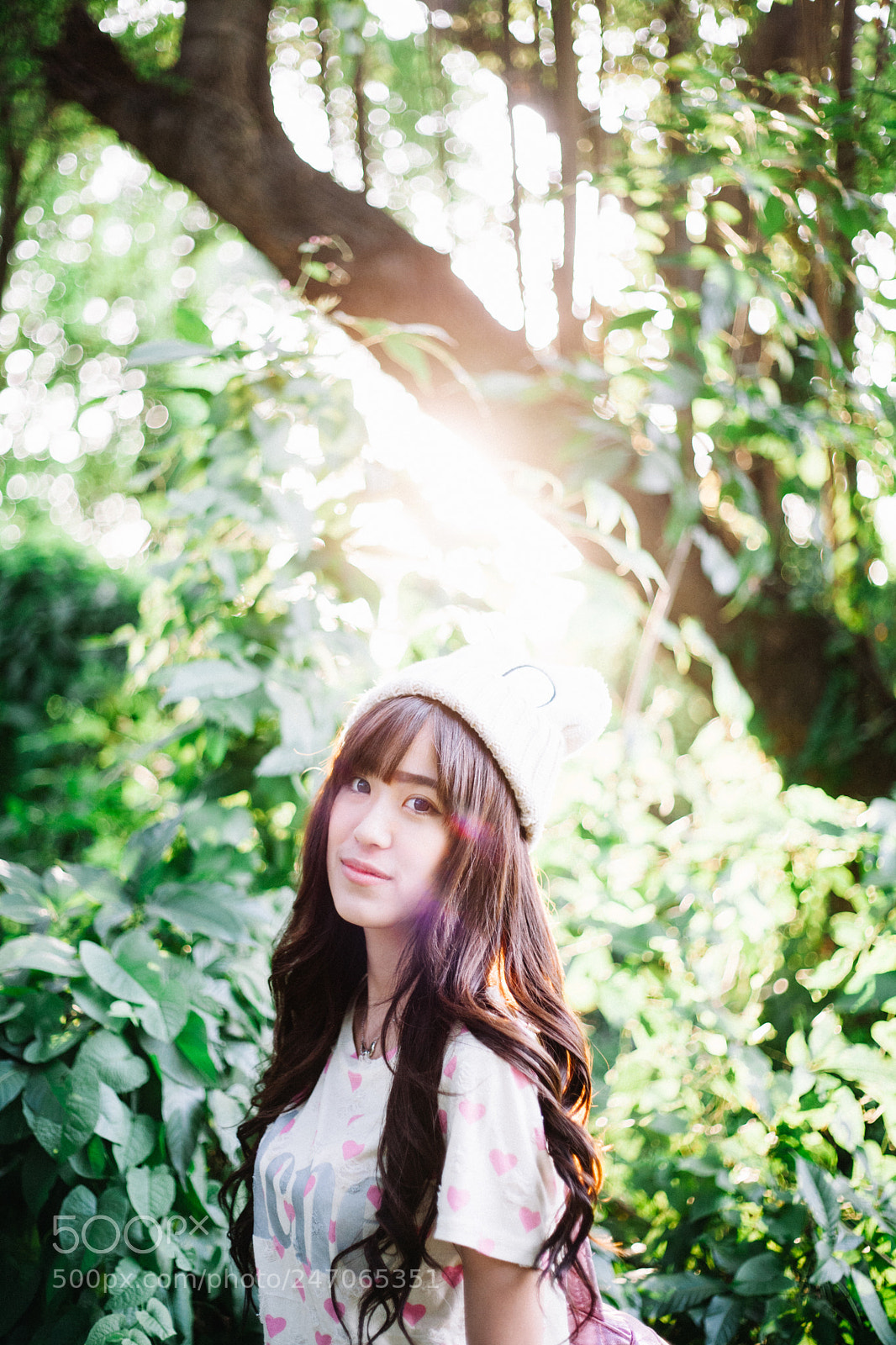 Canon EOS 5D sample photo. The beauty girl and photography