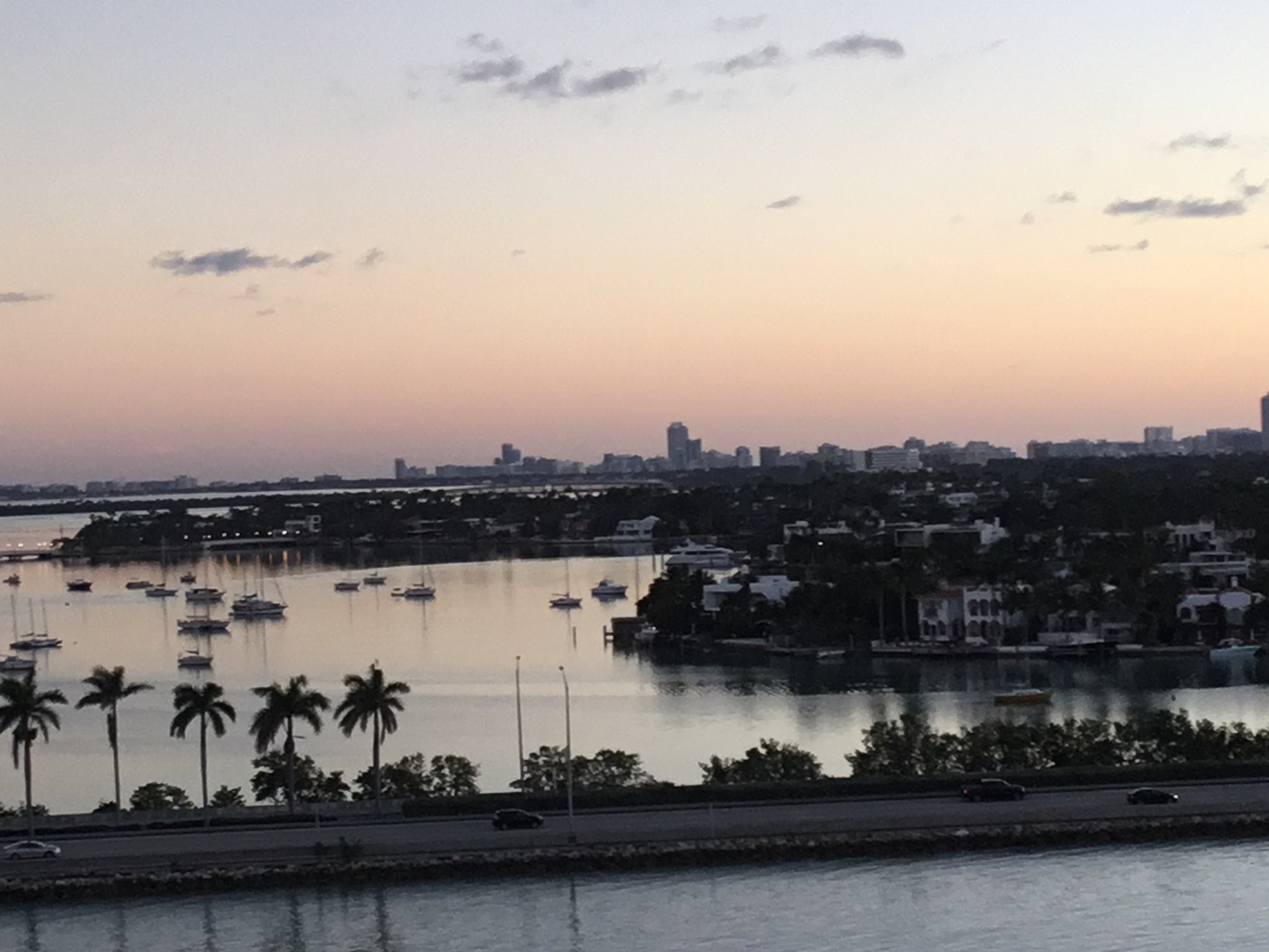 Apple iPad (5th generation) sample photo. Miami sunrise photography
