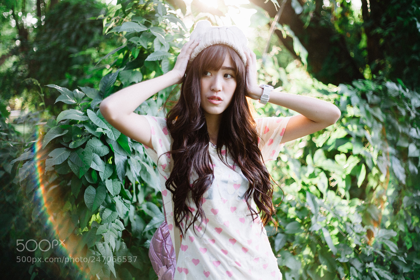 Canon EOS 5D sample photo. The beauty girl and photography