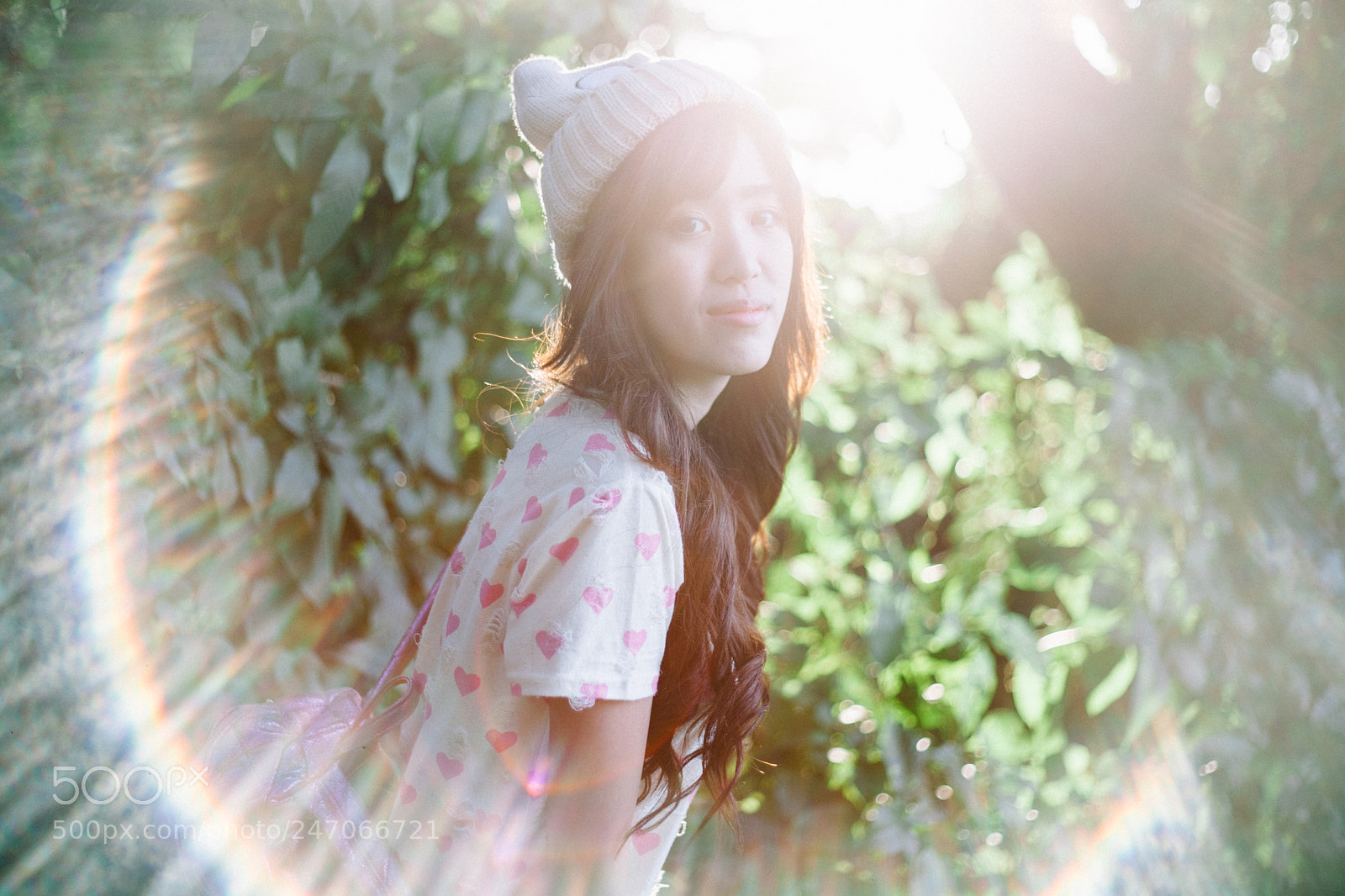 Canon EOS 5D sample photo. The beauty girl and photography