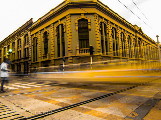 Canon PowerShot SX530 HS sample photo. Trazando amarillo photography