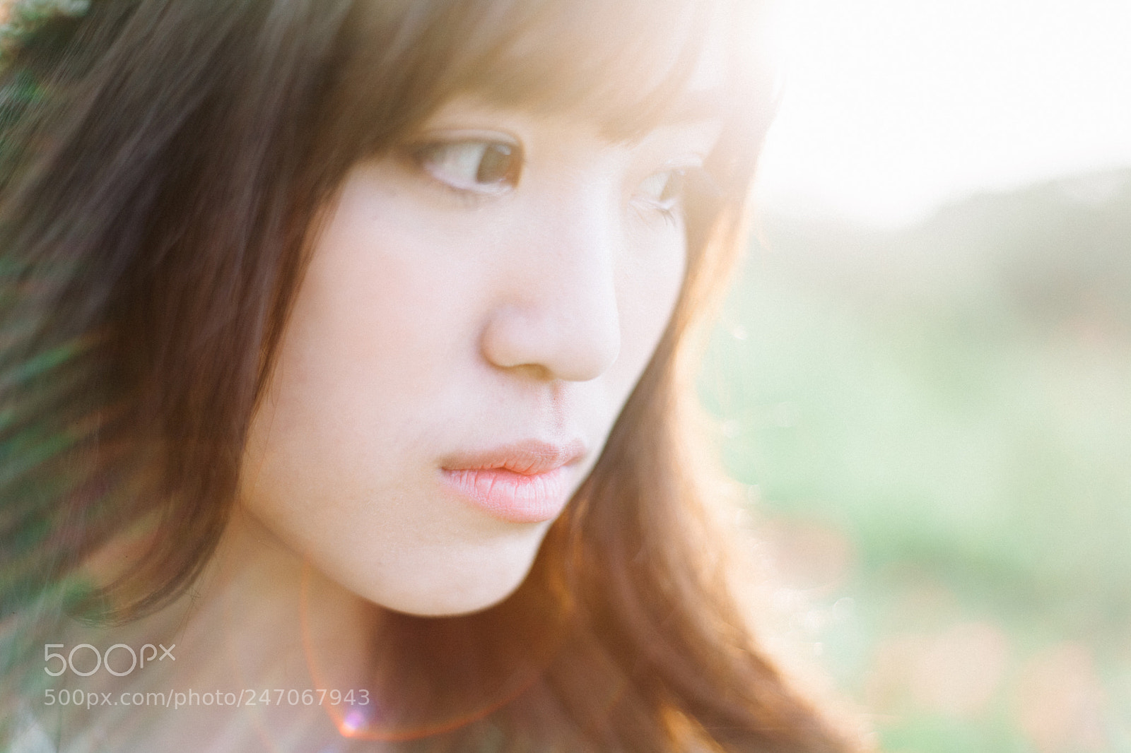 Canon EOS 5D sample photo. The beauty girl and photography
