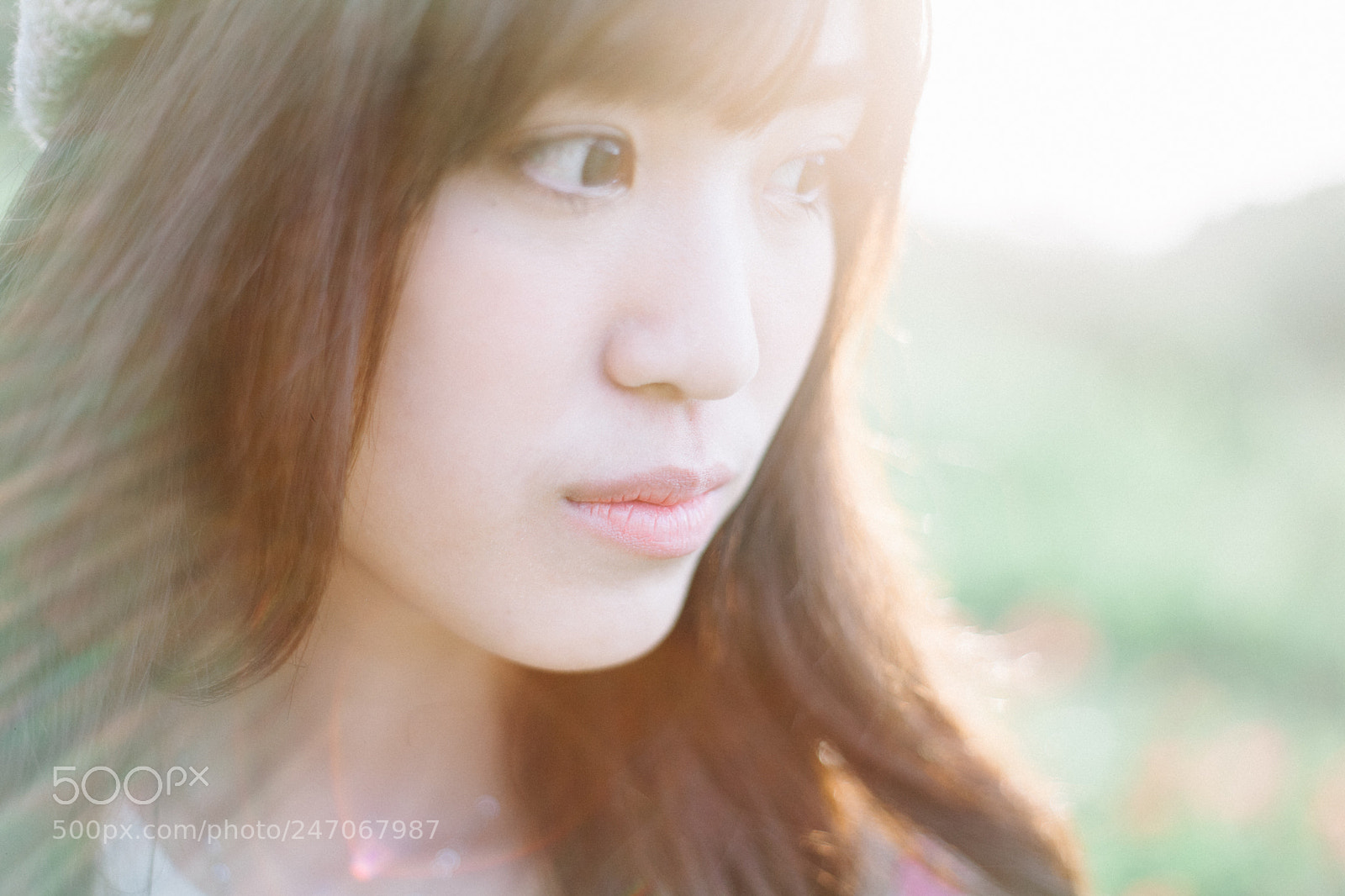 Canon EOS 5D sample photo. The beauty girl and photography