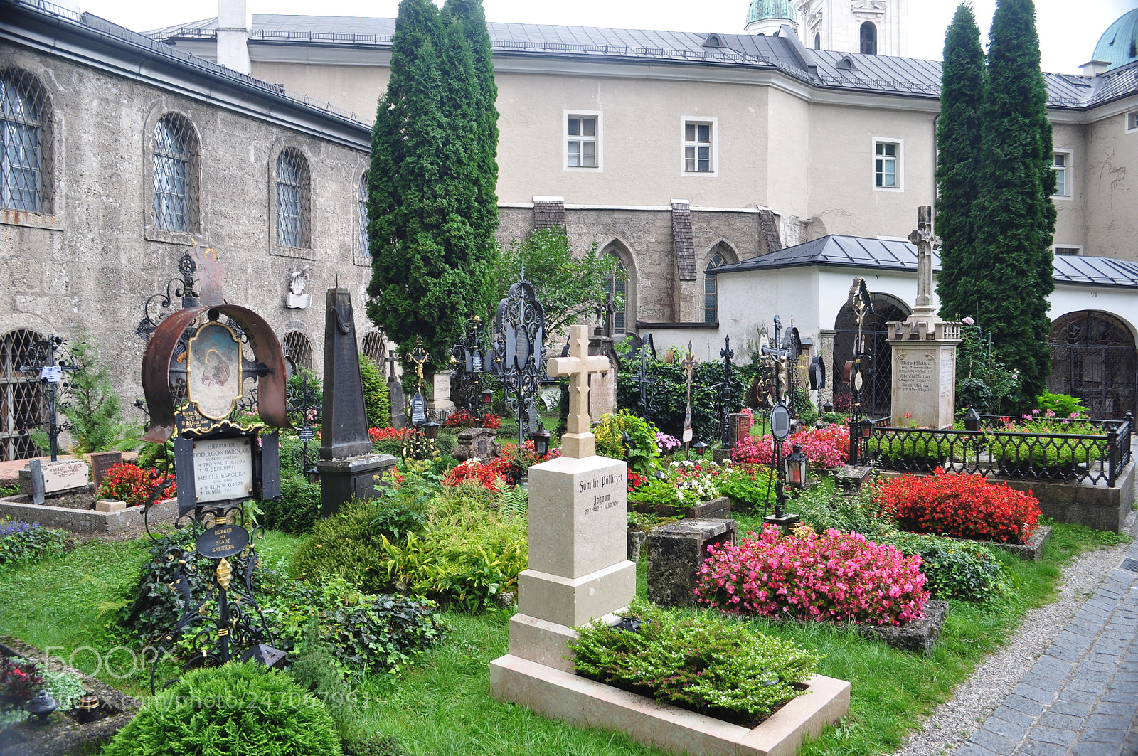 Nikon D5000 sample photo. Petersfriedhof 05 photography