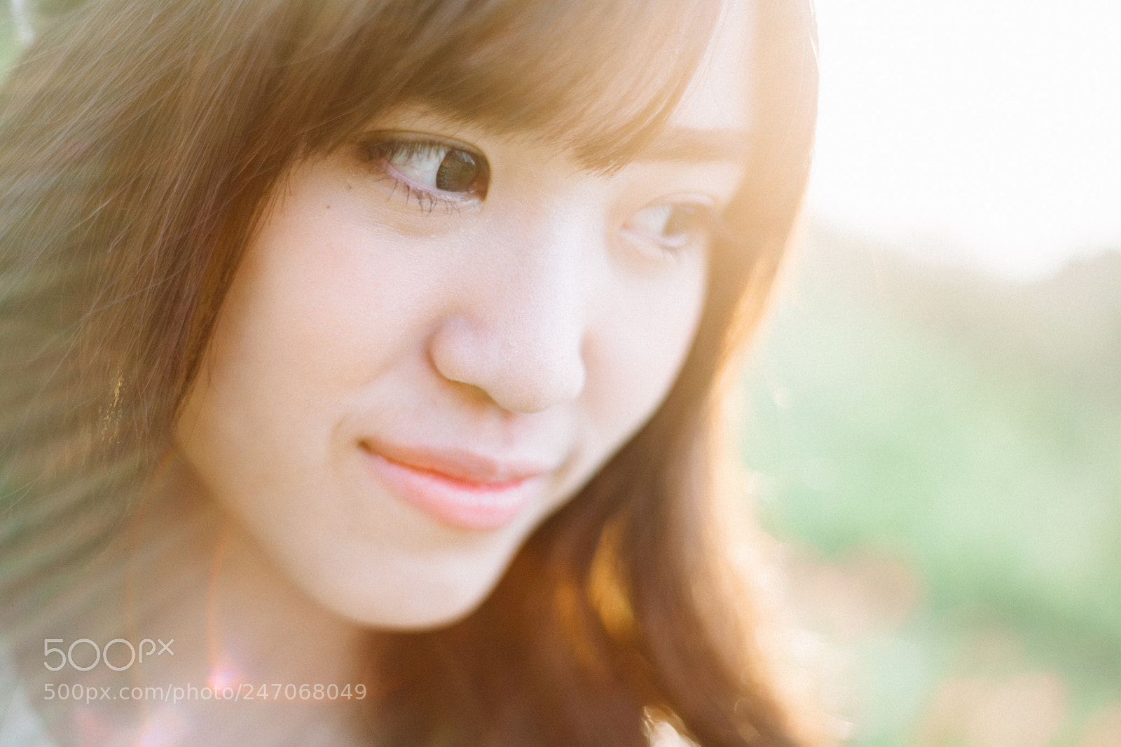 Canon EOS 5D sample photo. The beauty girl and photography