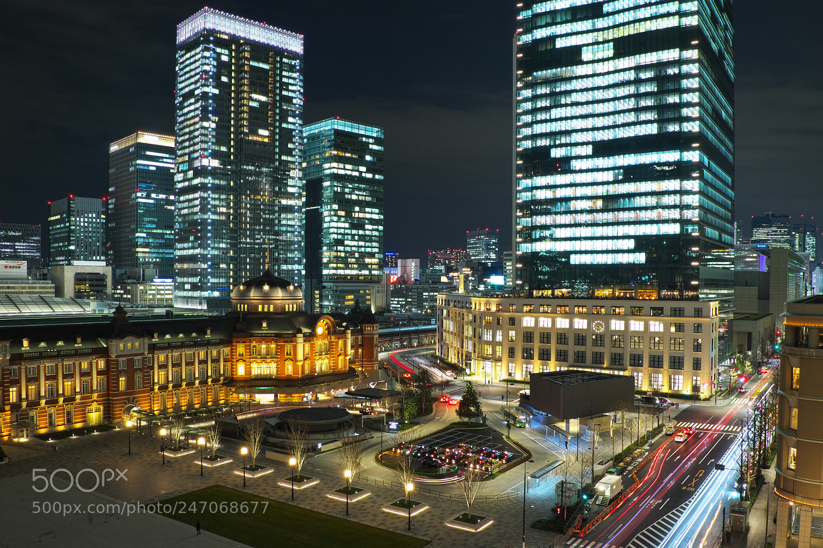 Fujifilm X-T1 sample photo. Night view at tokyo photography
