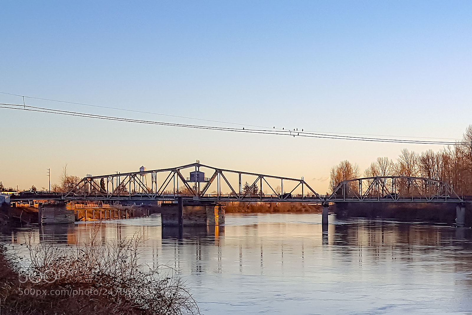 Samsung GALAXY S6 edge sample photo. Bridge over the skagit photography