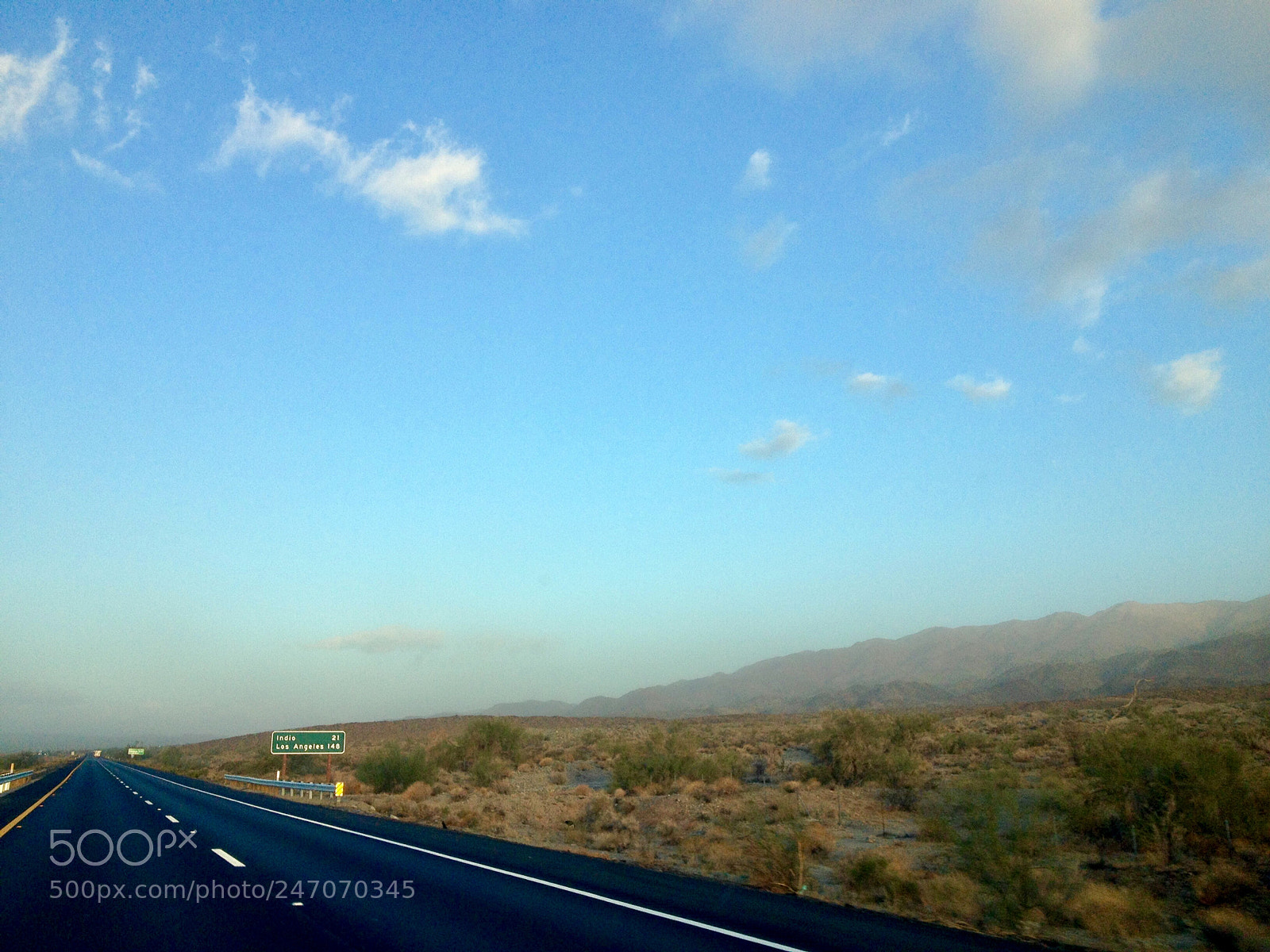 Apple iPhone 4S sample photo. Down the highway photography