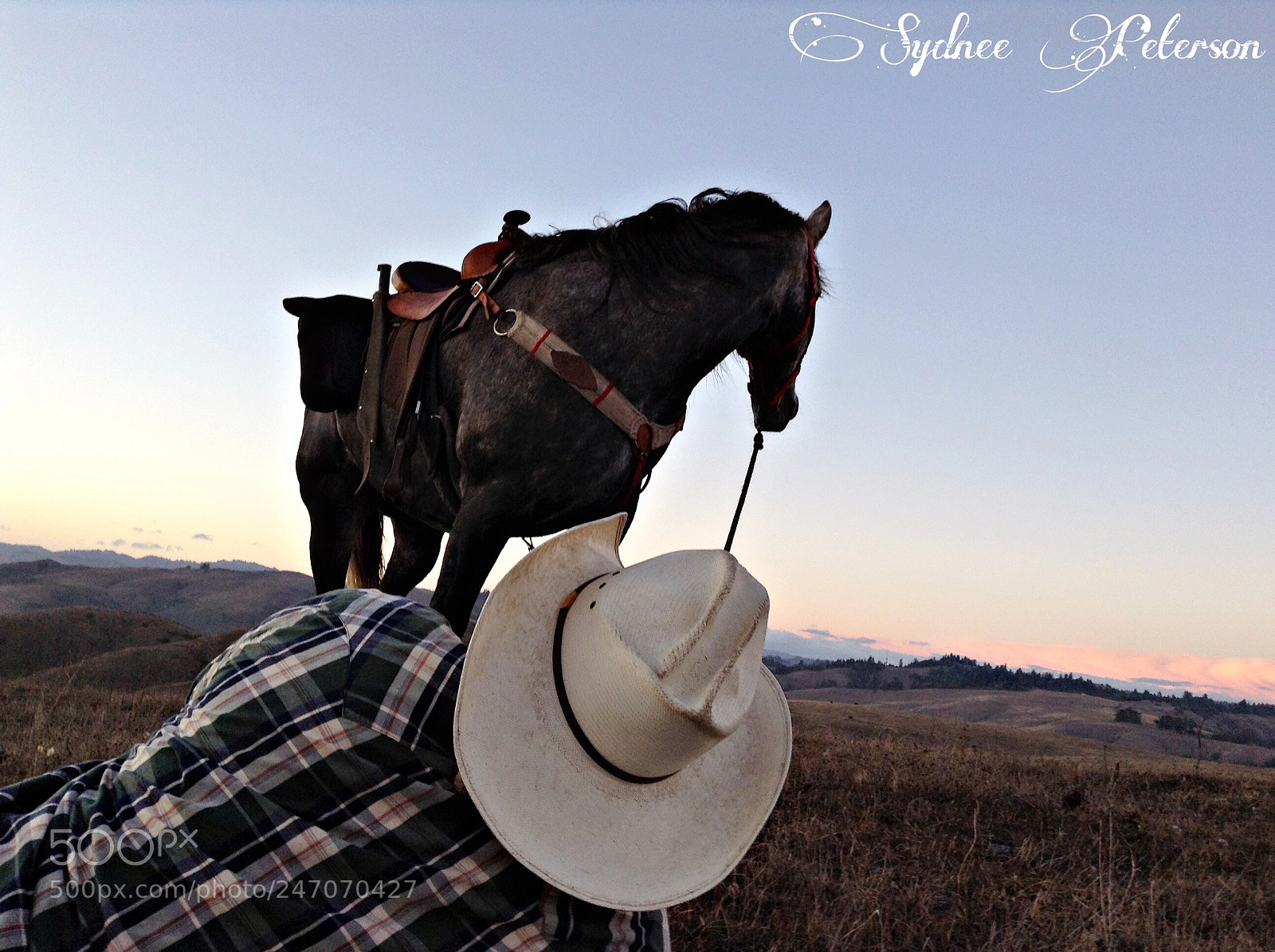 Apple iPod touch sample photo. Cowboy photography