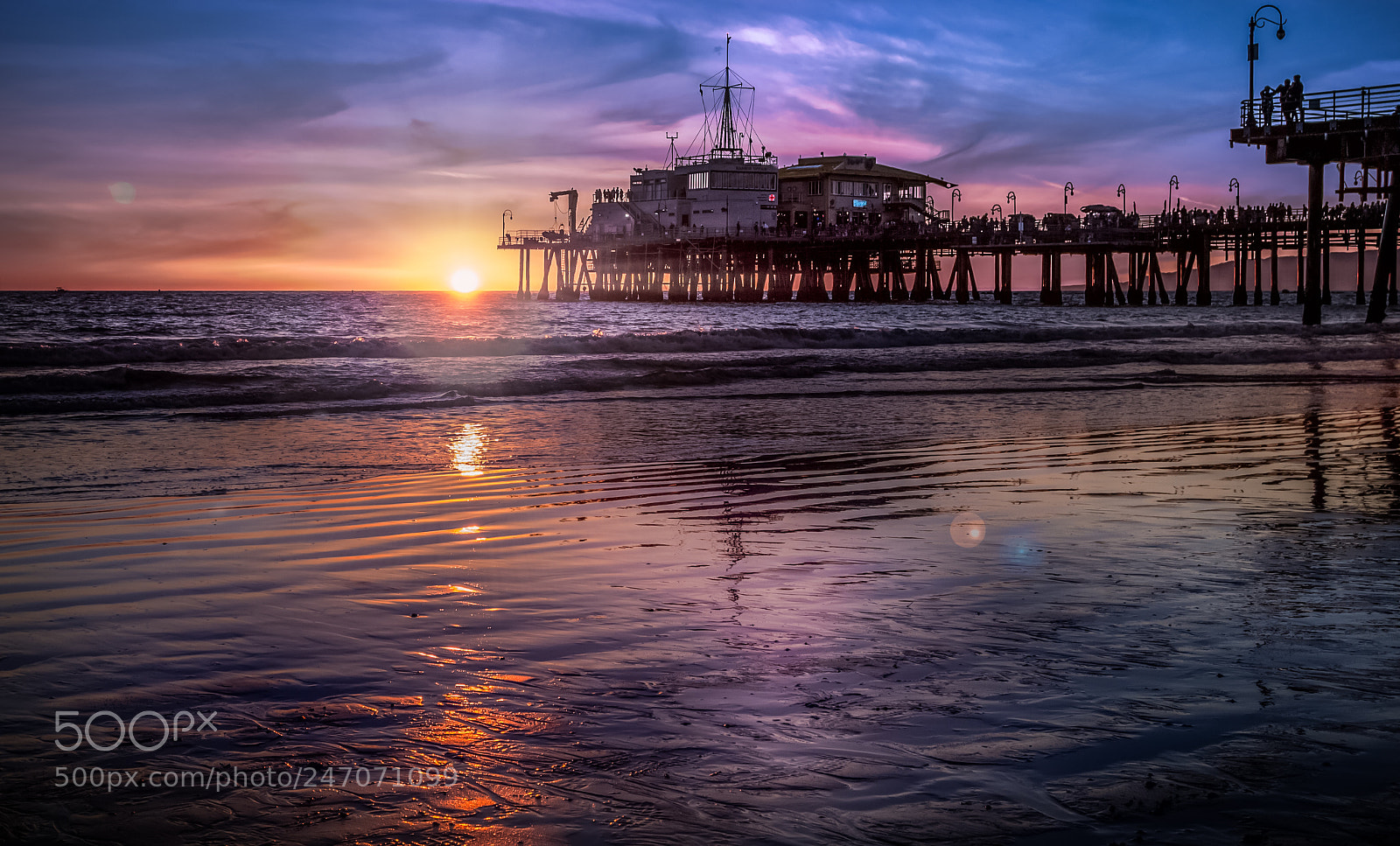 Canon EOS 650D (EOS Rebel T4i / EOS Kiss X6i) sample photo. Santa monica pier at photography