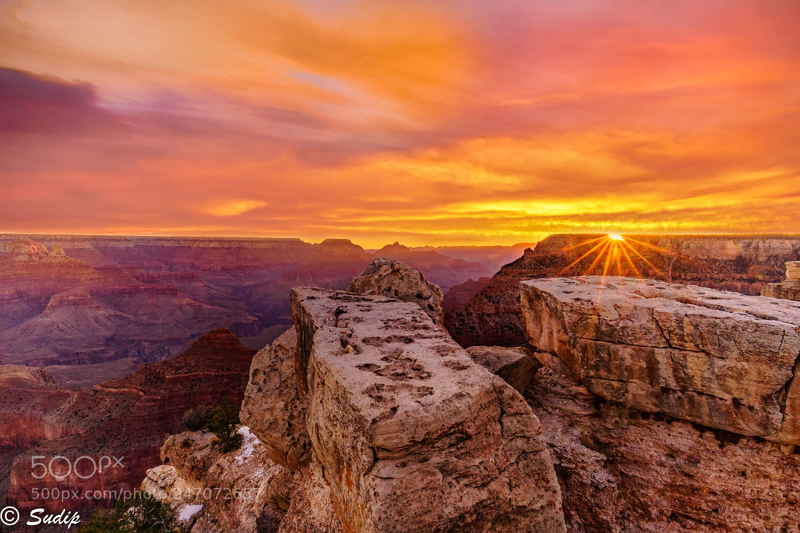 Sony a6300 sample photo. Canyon sunrise photography