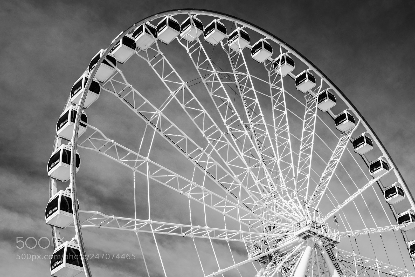 Nikon D3300 sample photo. Ferris wheel photography