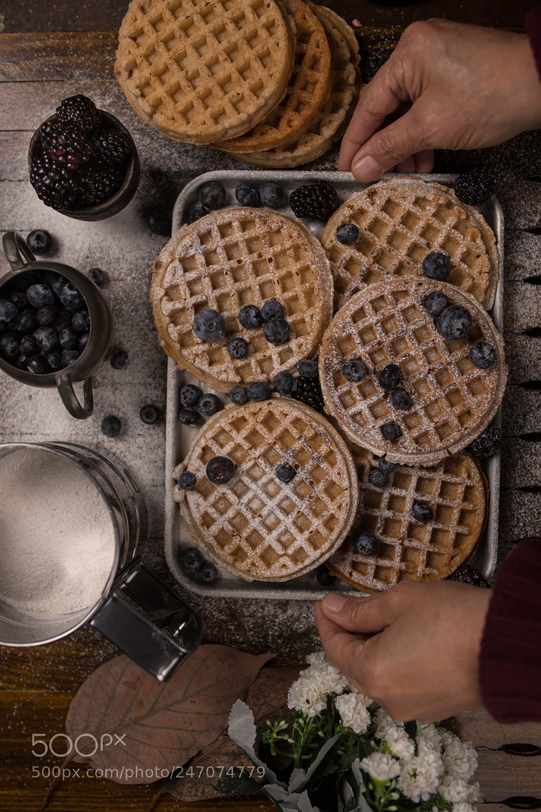Canon EOS 6D Mark II sample photo. Waffles photography