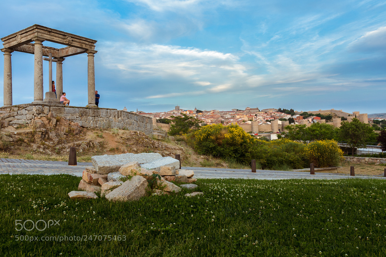 Canon EOS 80D sample photo. Cuatro postes, avila photography
