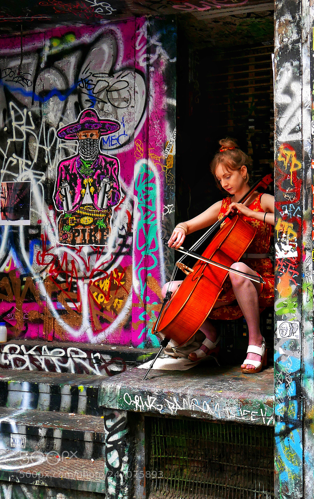 Panasonic Lumix DMC-LX100 sample photo. Street music photography