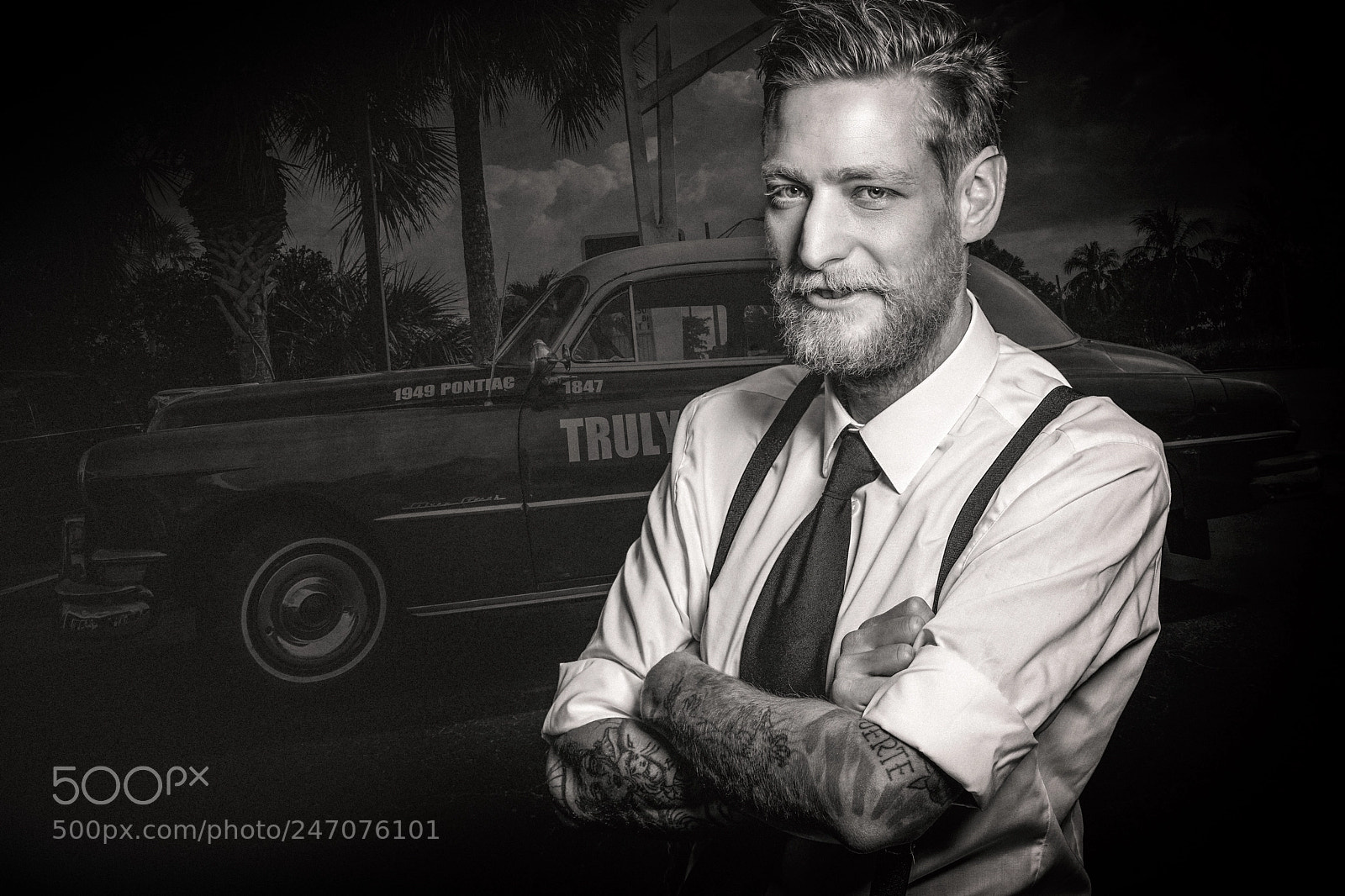 Sony a7R II sample photo. Pontiac 1949 photography