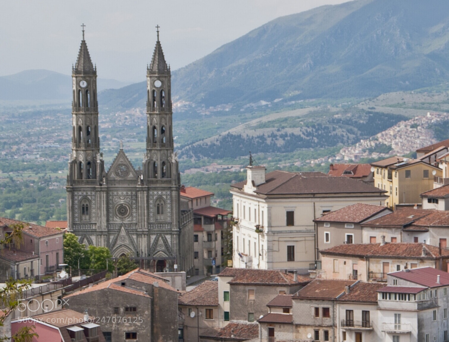 Nikon D300 sample photo. The two bell towers photography